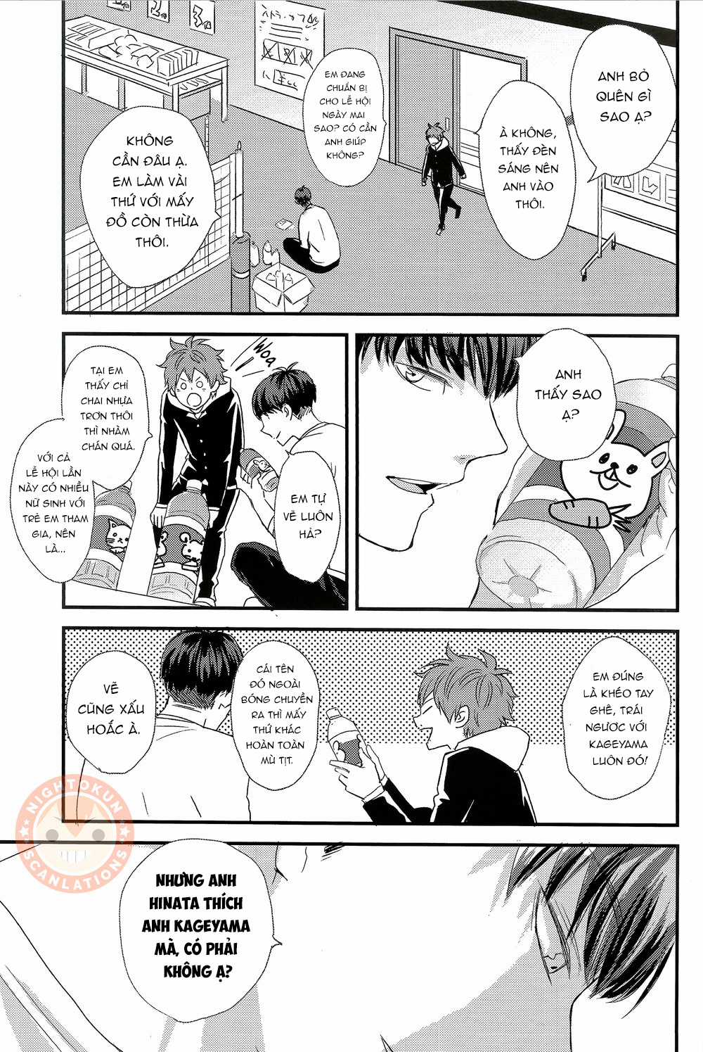 [KAGEHINA DOUJINSHI] - CÁ BƠI TRÊN TRỜI Chapter 1 trang 13