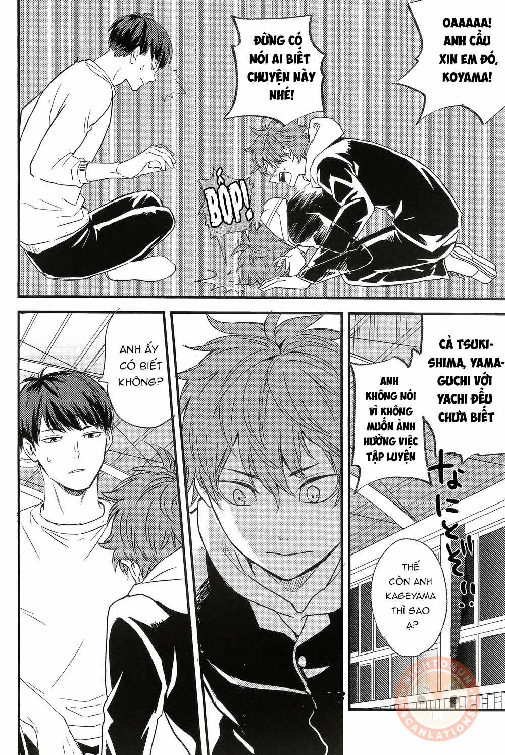 [KAGEHINA DOUJINSHI] - CÁ BƠI TRÊN TRỜI Chapter 1 trang 16