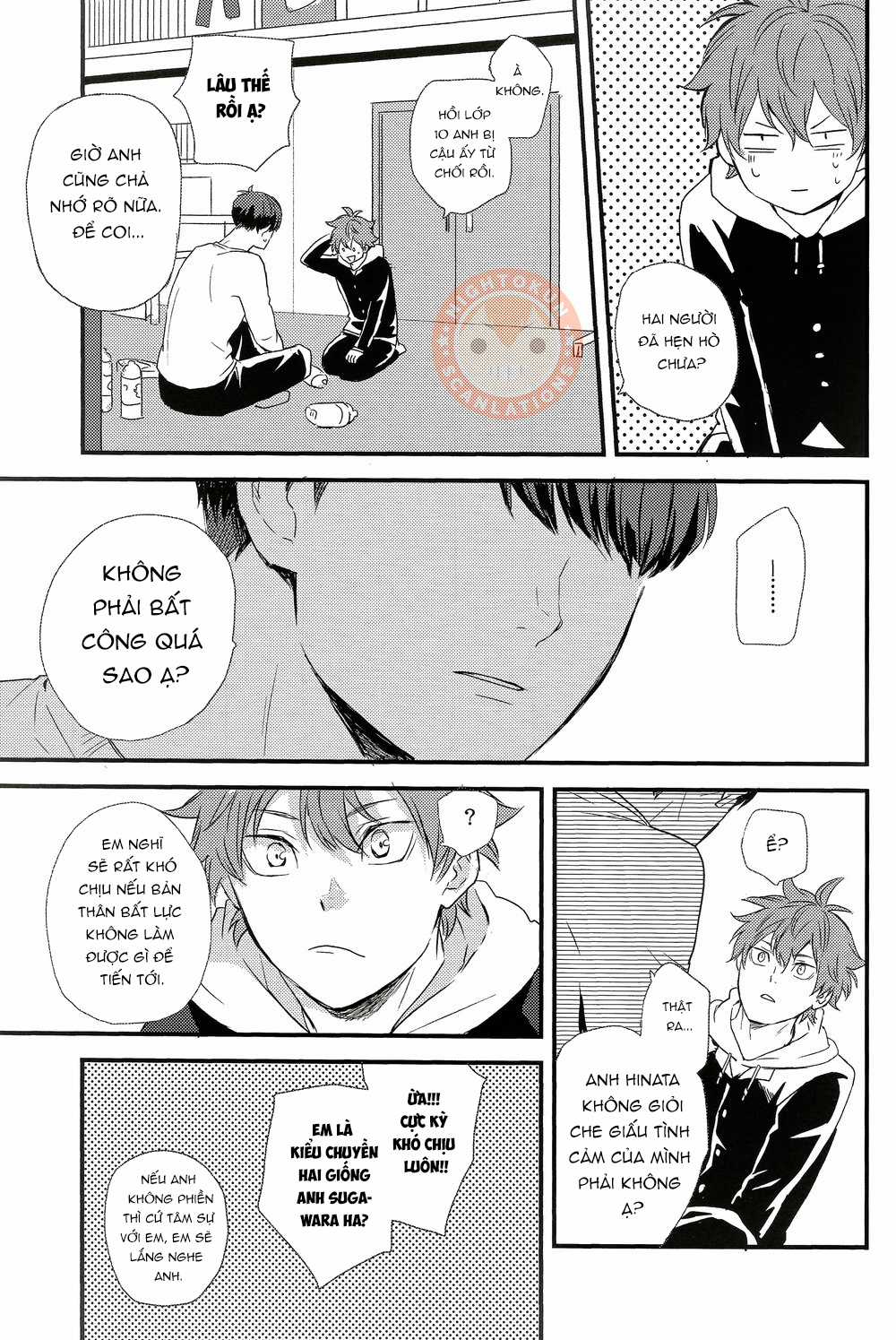 [KAGEHINA DOUJINSHI] - CÁ BƠI TRÊN TRỜI Chapter 1 trang 17