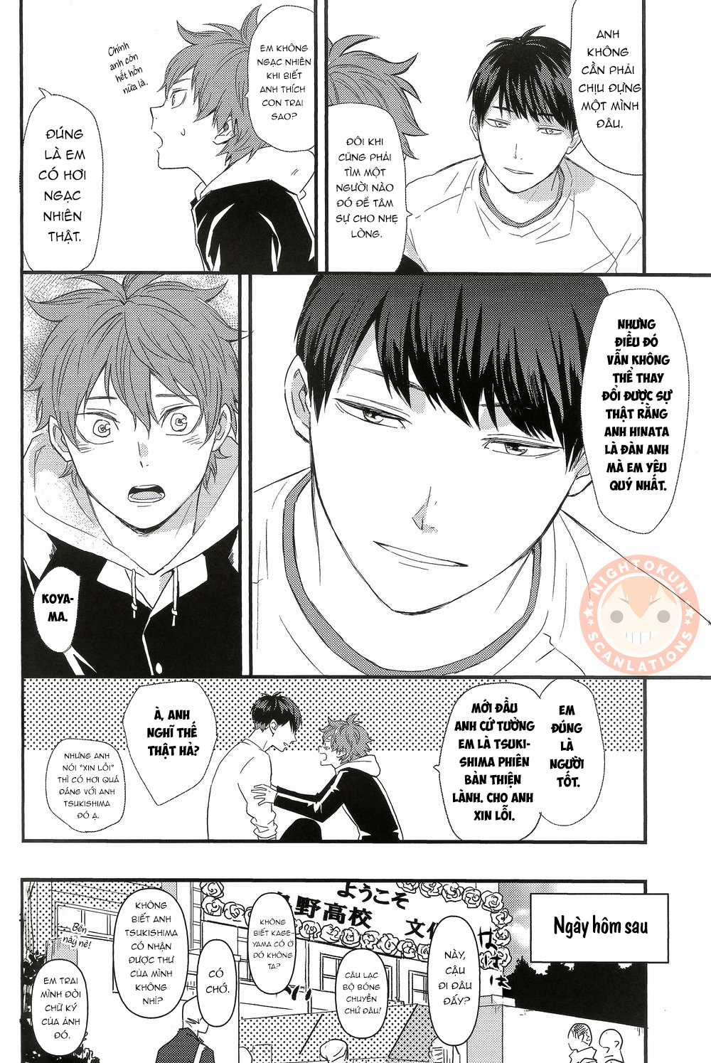 [KAGEHINA DOUJINSHI] - CÁ BƠI TRÊN TRỜI Chapter 1 trang 18