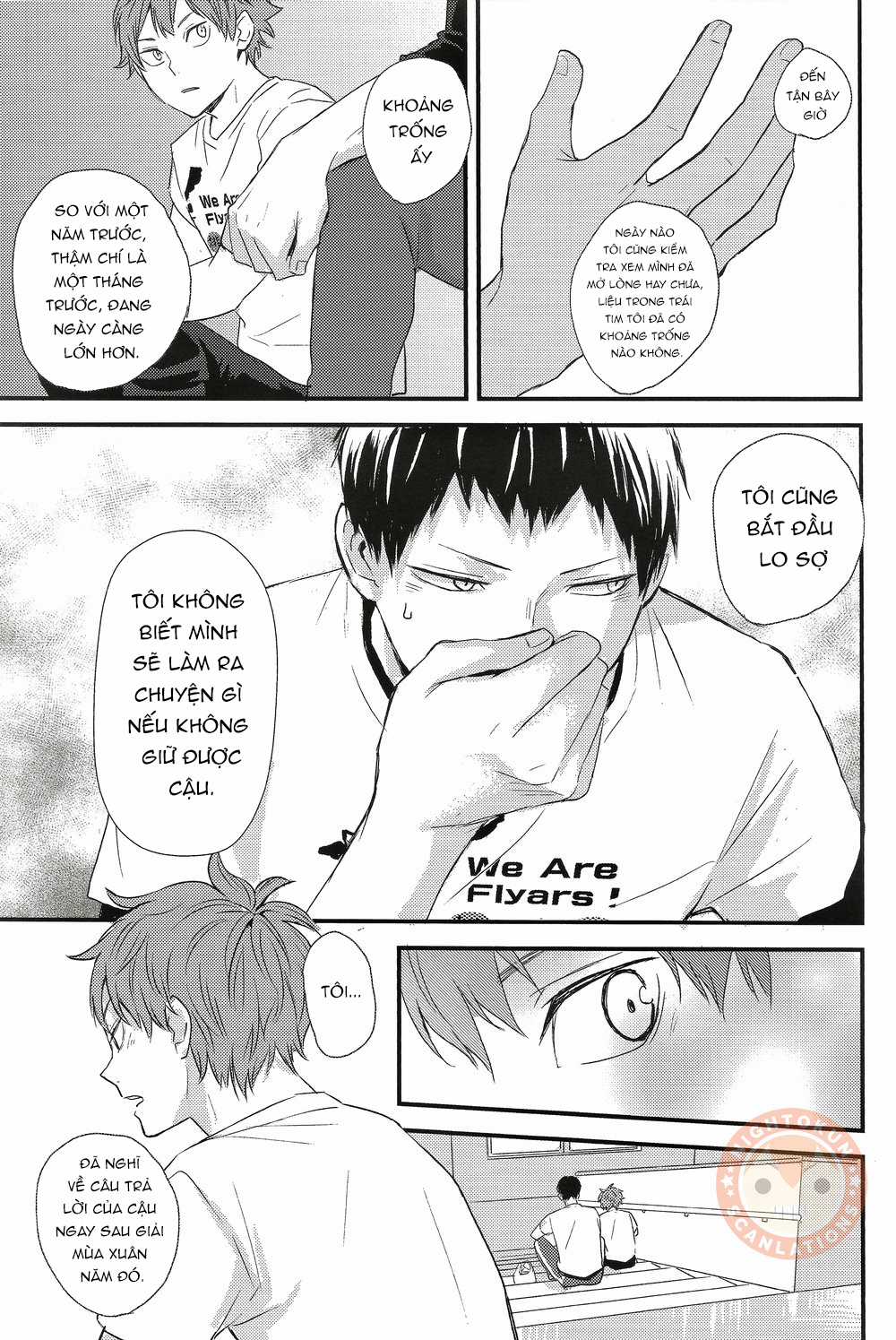[KAGEHINA DOUJINSHI] - CÁ BƠI TRÊN TRỜI Chapter 1 trang 37