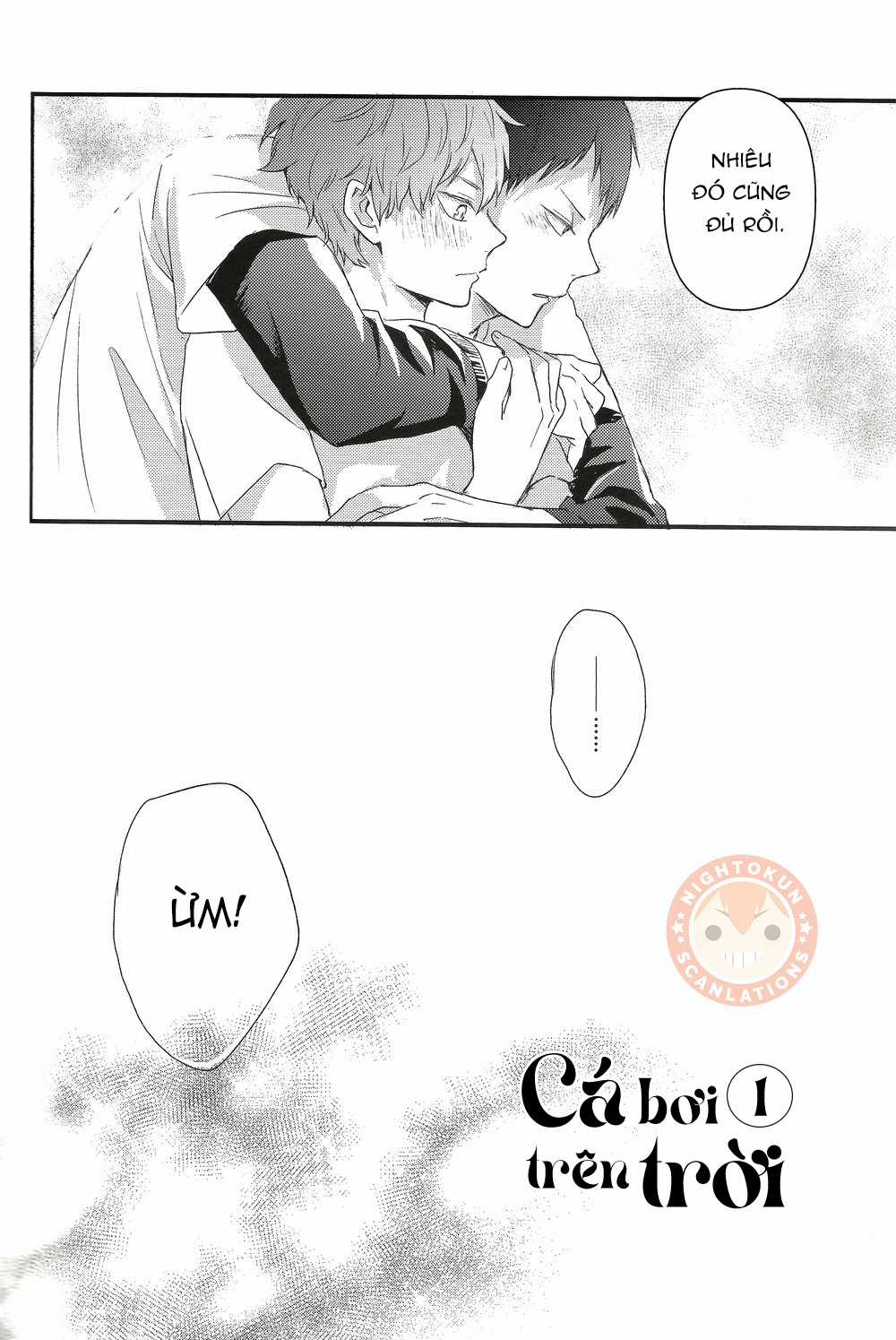[KAGEHINA DOUJINSHI] - CÁ BƠI TRÊN TRỜI Chapter 1 trang 40