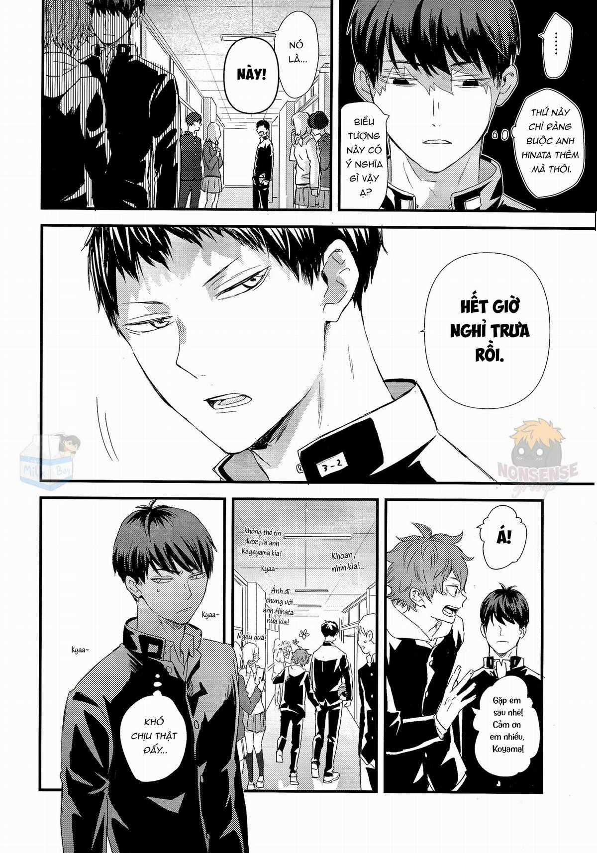[KAGEHINA DOUJINSHI] - CÁ BƠI TRÊN TRỜI Chapter 2 trang 10