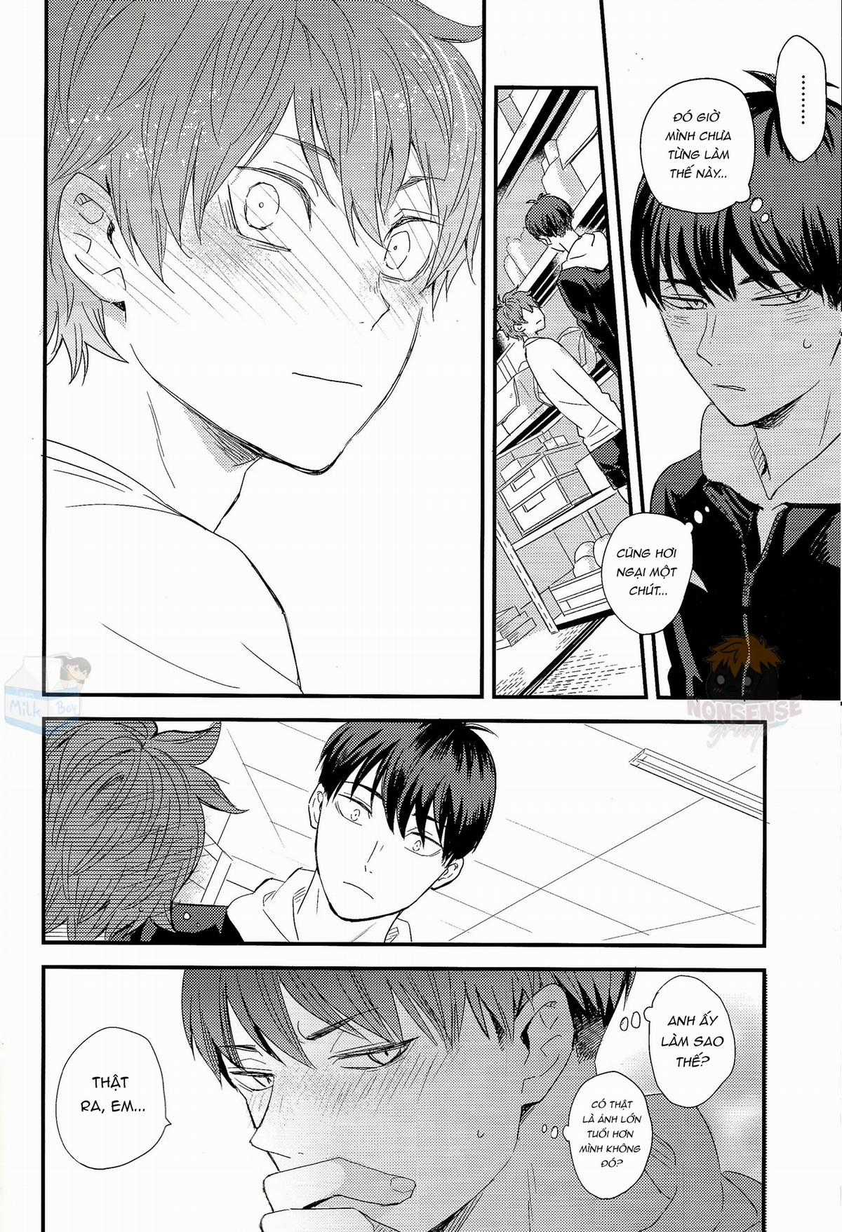 [KAGEHINA DOUJINSHI] - CÁ BƠI TRÊN TRỜI Chapter 2 trang 12