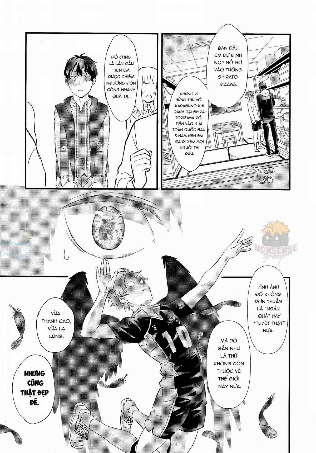 [KAGEHINA DOUJINSHI] - CÁ BƠI TRÊN TRỜI Chapter 2 trang 13