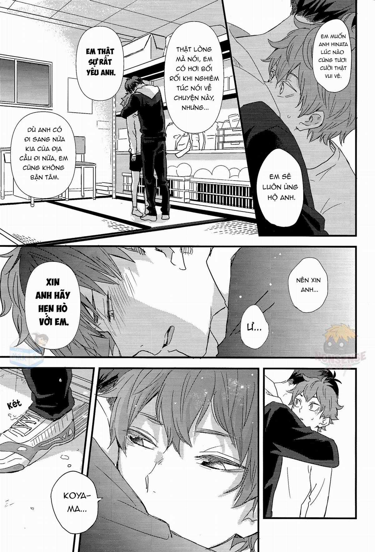 [KAGEHINA DOUJINSHI] - CÁ BƠI TRÊN TRỜI Chapter 2 trang 17