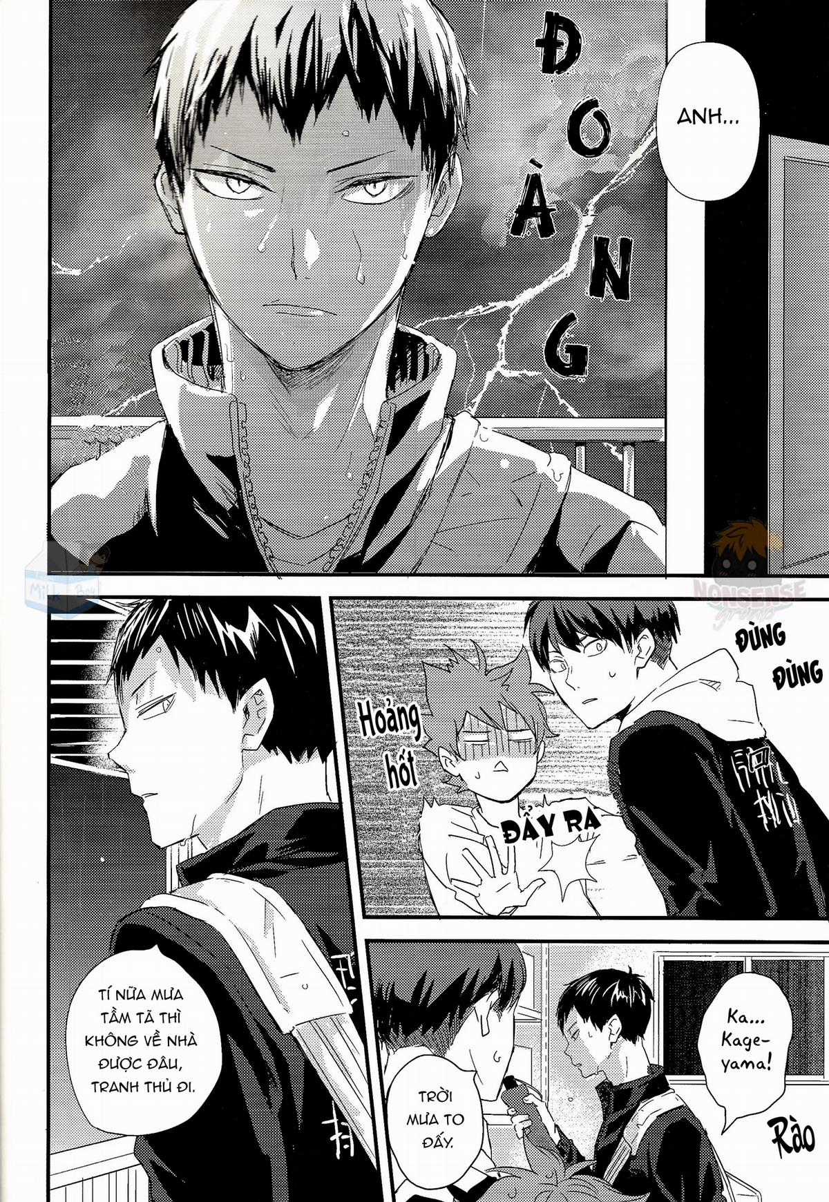[KAGEHINA DOUJINSHI] - CÁ BƠI TRÊN TRỜI Chapter 2 trang 18