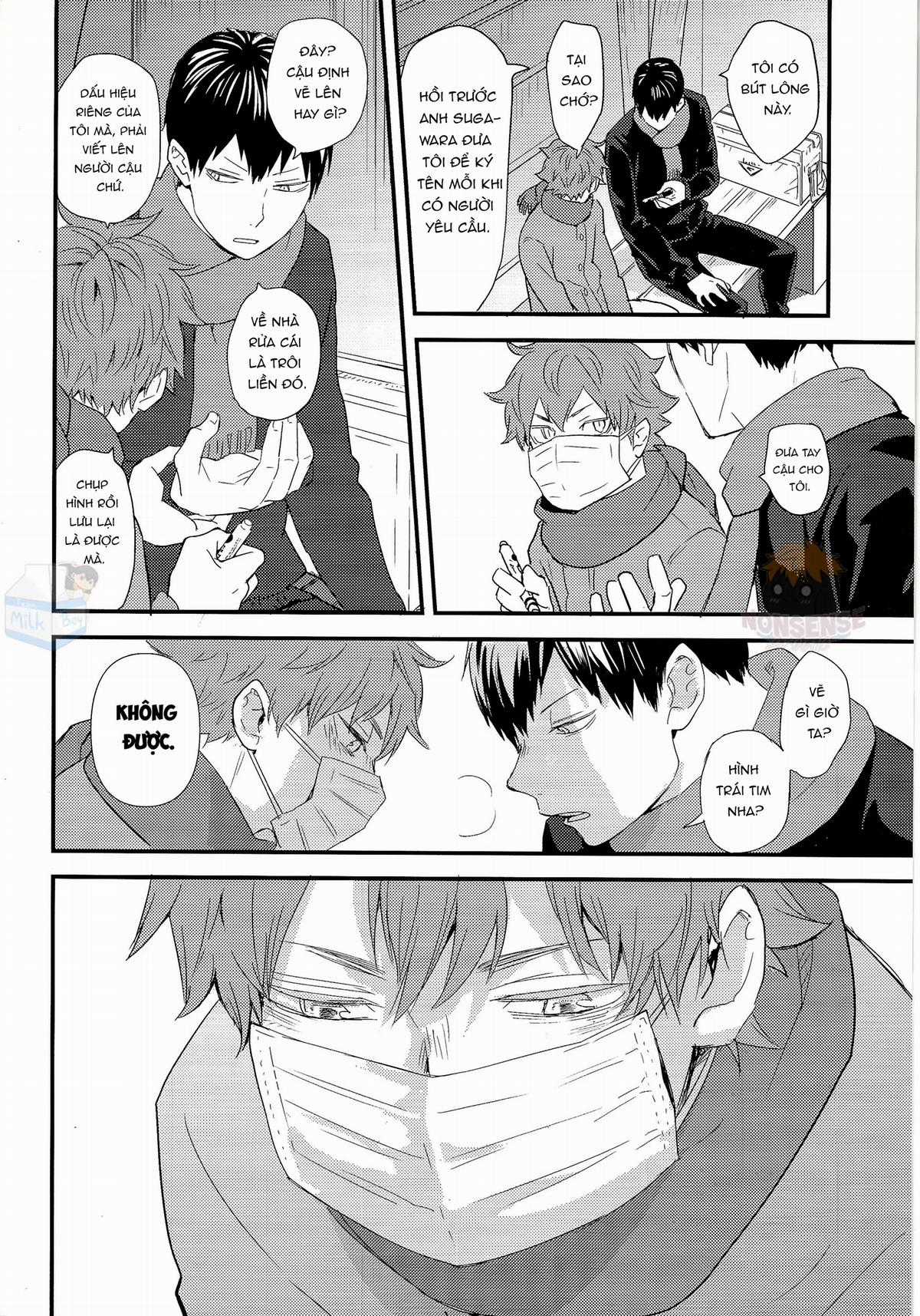 [KAGEHINA DOUJINSHI] - CÁ BƠI TRÊN TRỜI Chapter 2 trang 2