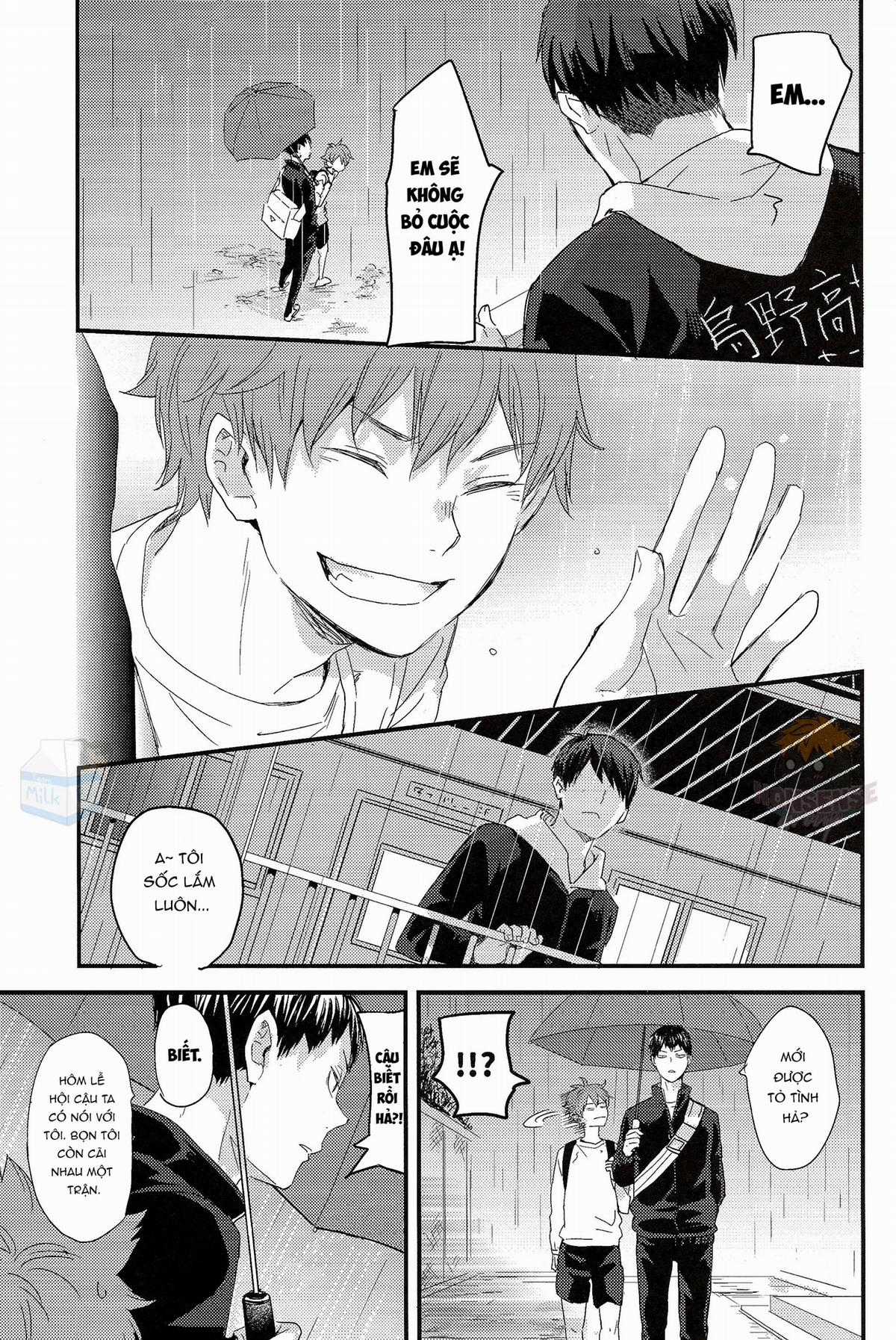 [KAGEHINA DOUJINSHI] - CÁ BƠI TRÊN TRỜI Chapter 2 trang 21