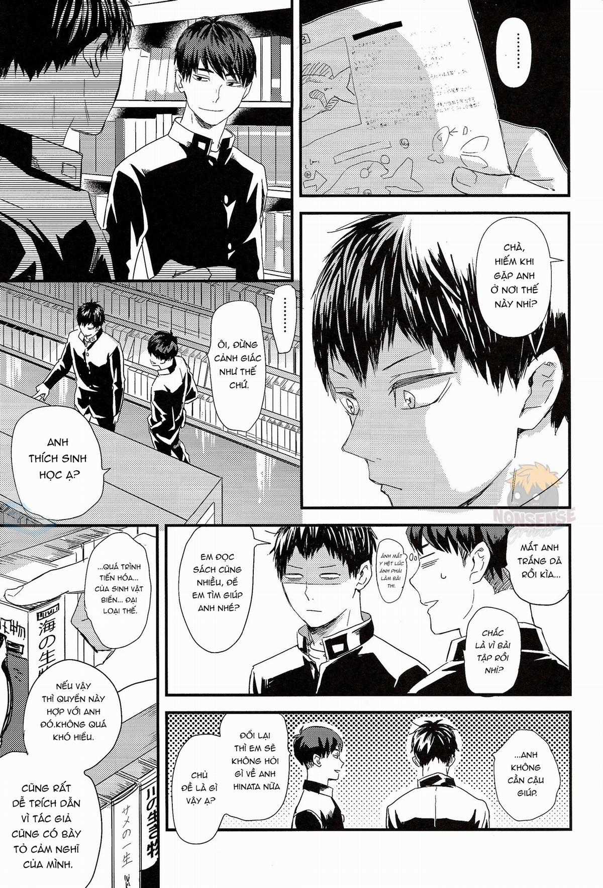 [KAGEHINA DOUJINSHI] - CÁ BƠI TRÊN TRỜI Chapter 2 trang 23