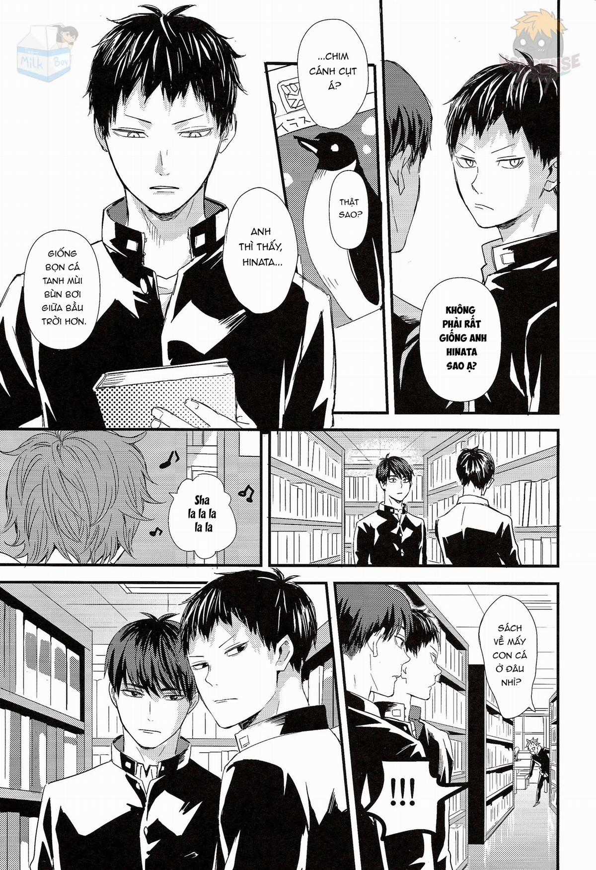 [KAGEHINA DOUJINSHI] - CÁ BƠI TRÊN TRỜI Chapter 2 trang 25