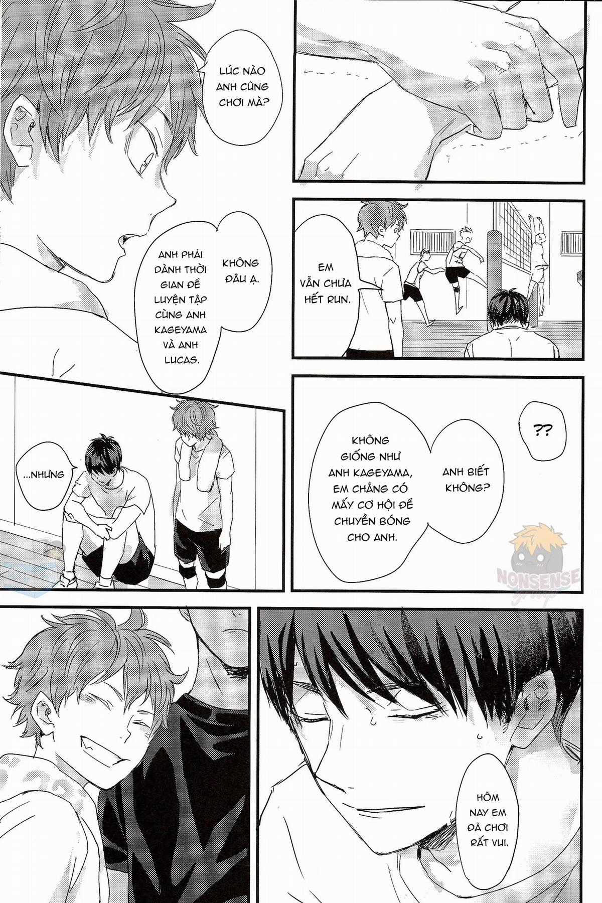 [KAGEHINA DOUJINSHI] - CÁ BƠI TRÊN TRỜI Chapter 2 trang 35