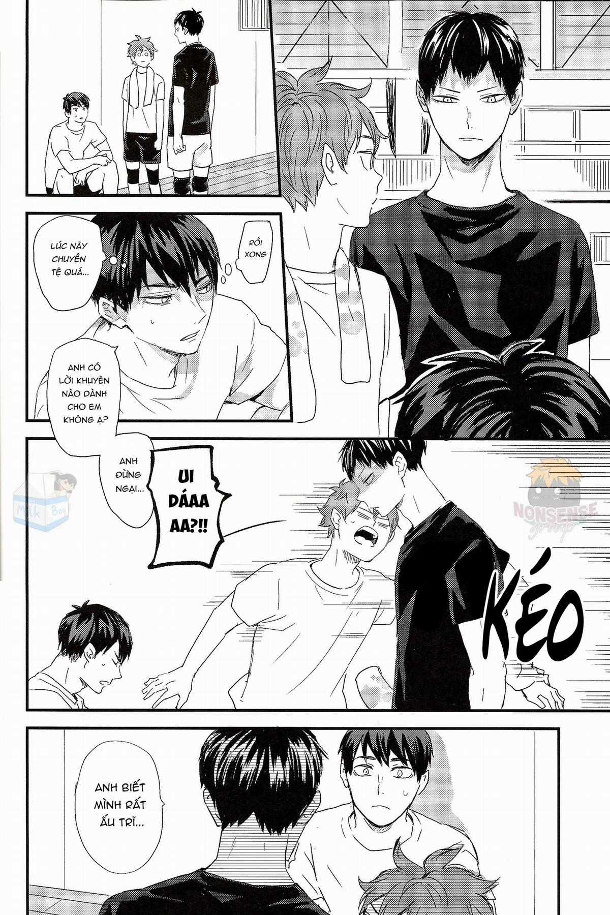 [KAGEHINA DOUJINSHI] - CÁ BƠI TRÊN TRỜI Chapter 2 trang 36