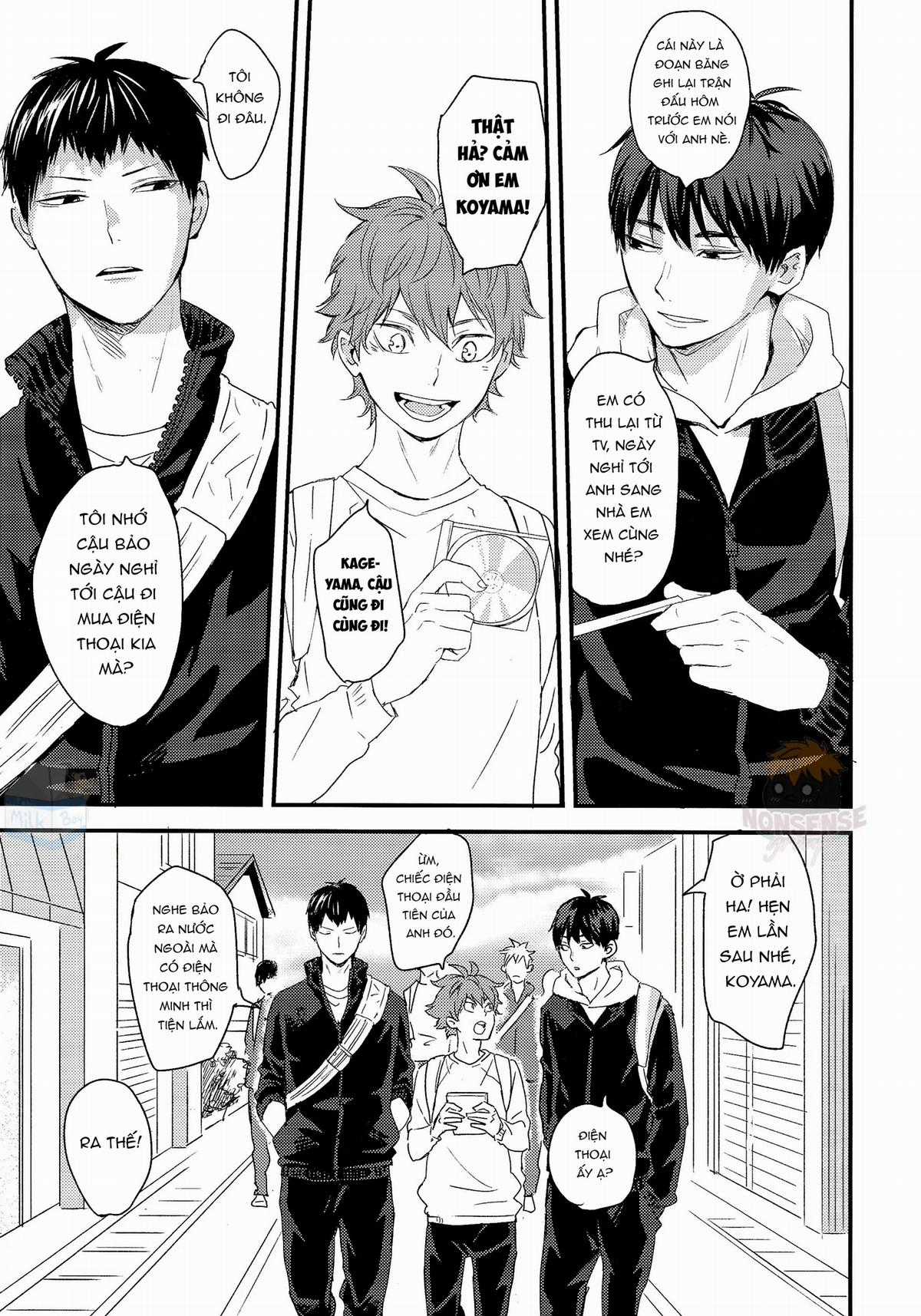 [KAGEHINA DOUJINSHI] - CÁ BƠI TRÊN TRỜI Chapter 2 trang 5