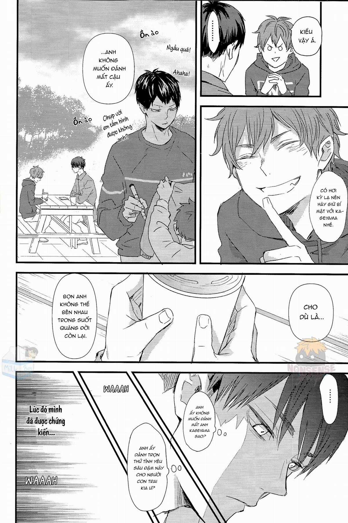 [KAGEHINA DOUJINSHI] - CÁ BƠI TRÊN TRỜI Chapter 2 trang 52