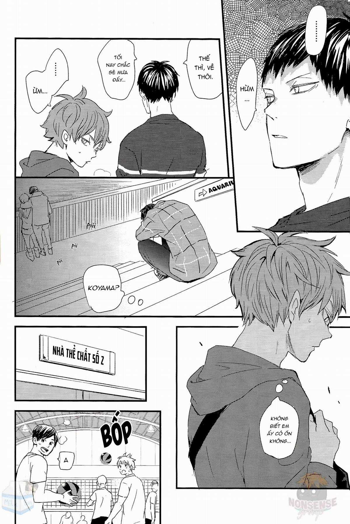[KAGEHINA DOUJINSHI] - CÁ BƠI TRÊN TRỜI Chapter 2 trang 56