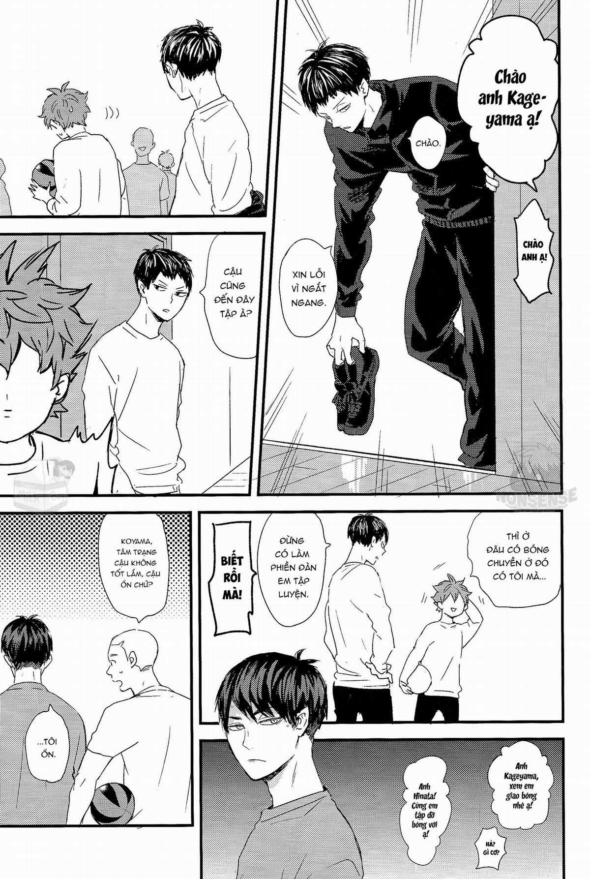 [KAGEHINA DOUJINSHI] - CÁ BƠI TRÊN TRỜI Chapter 2 trang 57