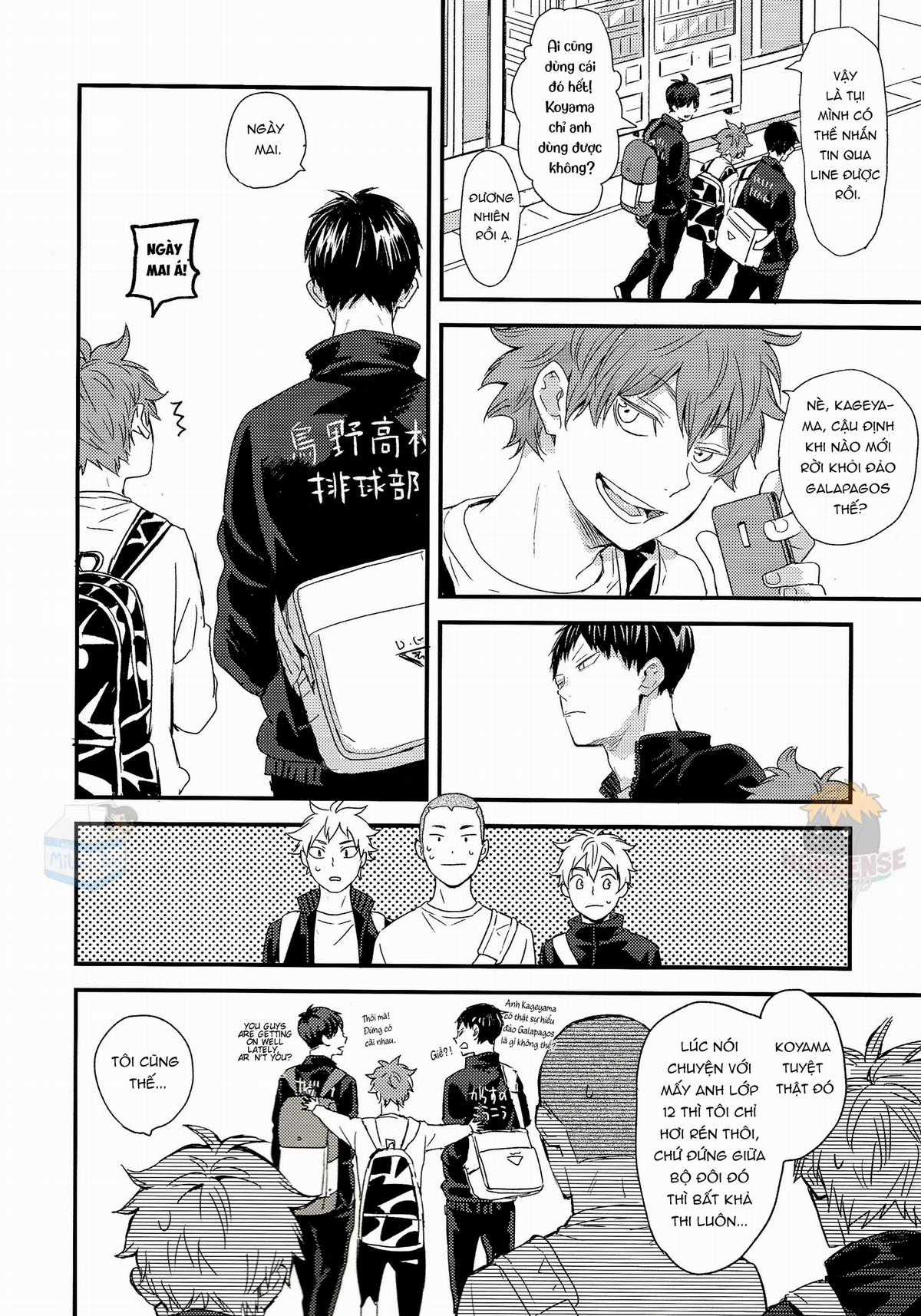 [KAGEHINA DOUJINSHI] - CÁ BƠI TRÊN TRỜI Chapter 2 trang 6