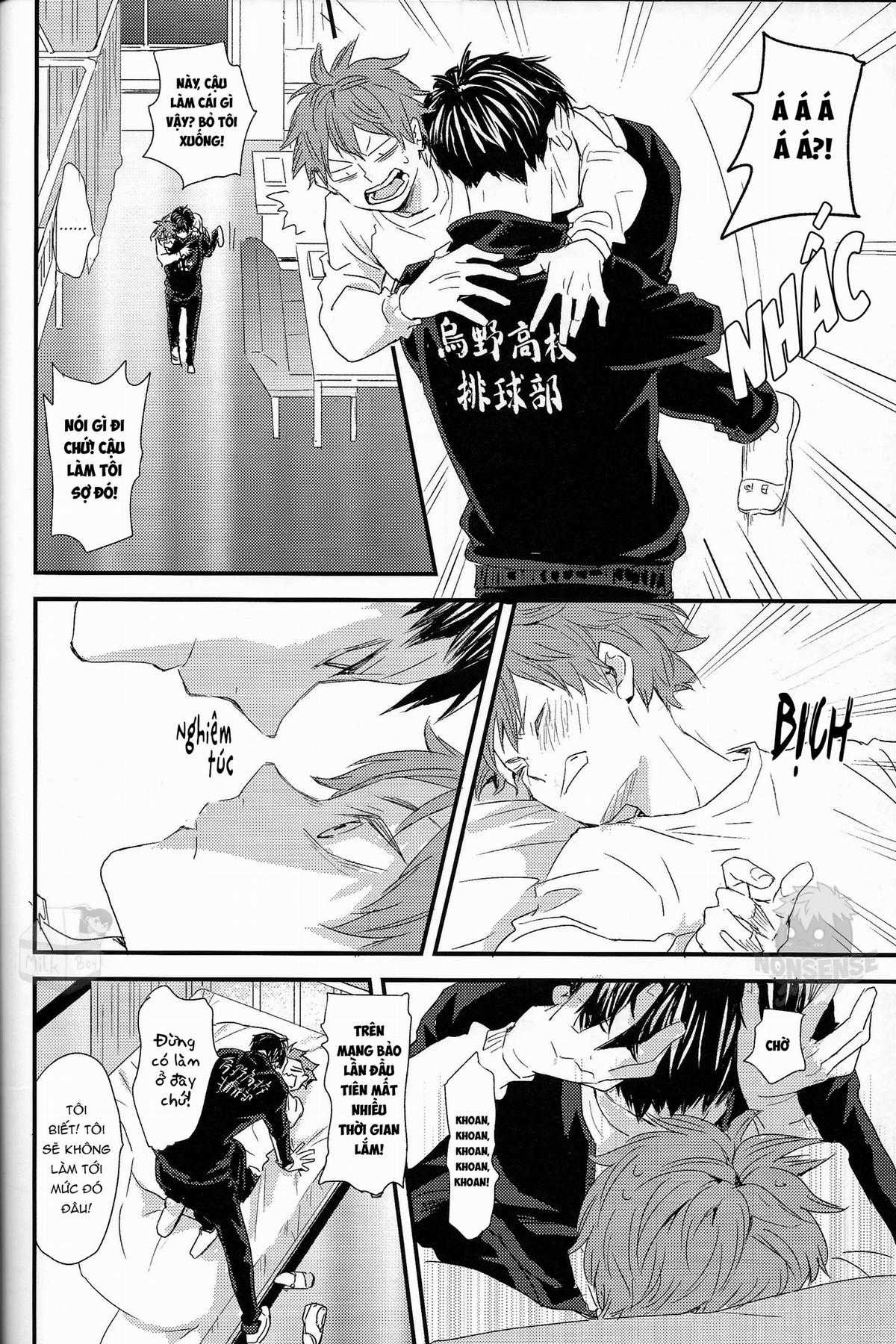 [KAGEHINA DOUJINSHI] - CÁ BƠI TRÊN TRỜI Chapter 2 trang 75