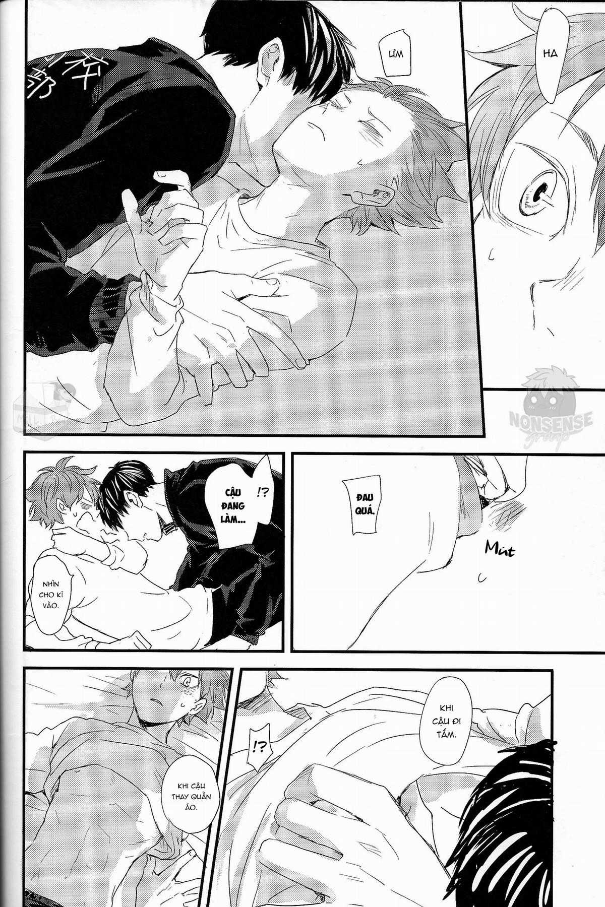 [KAGEHINA DOUJINSHI] - CÁ BƠI TRÊN TRỜI Chapter 2 trang 77