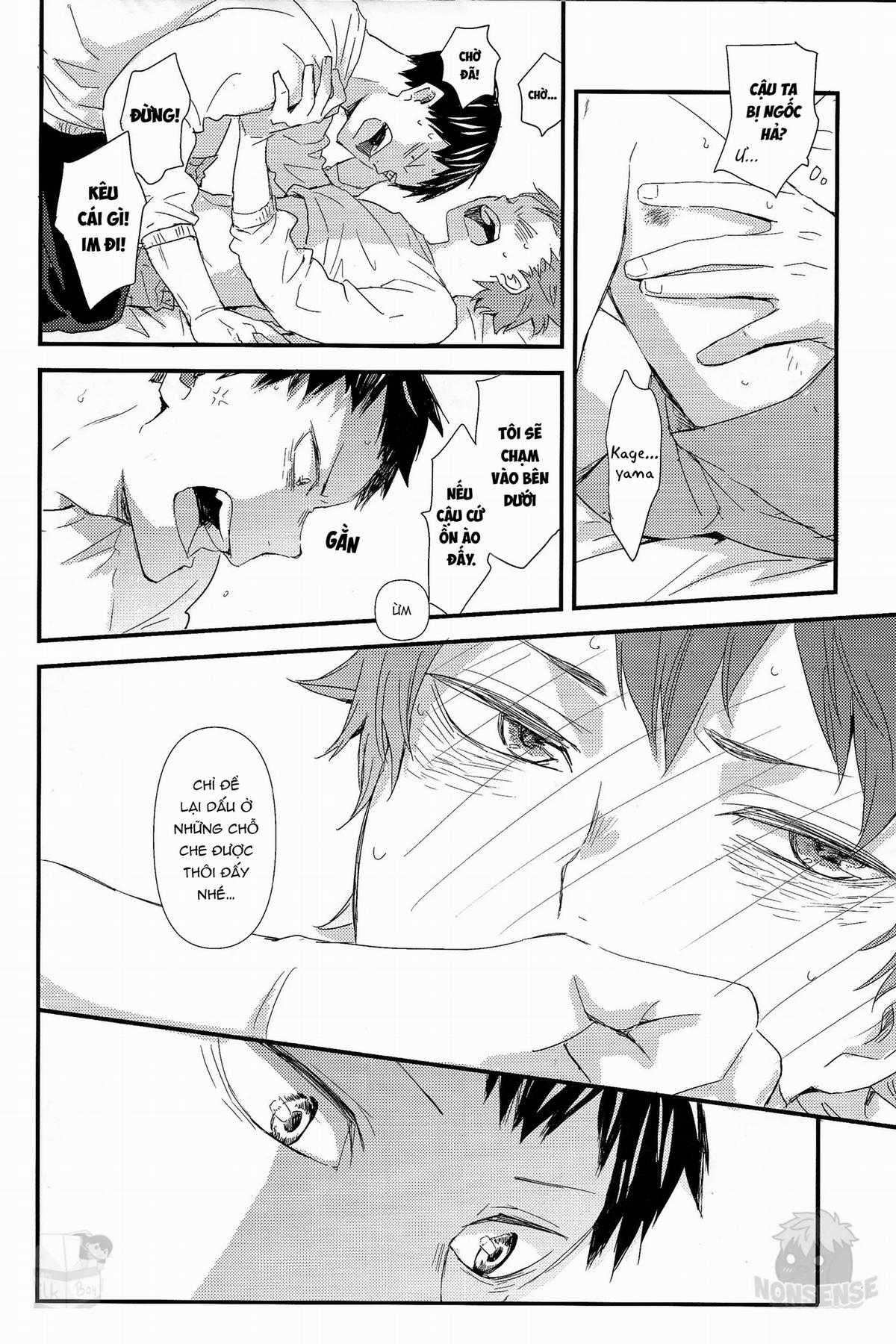 [KAGEHINA DOUJINSHI] - CÁ BƠI TRÊN TRỜI Chapter 2 trang 79