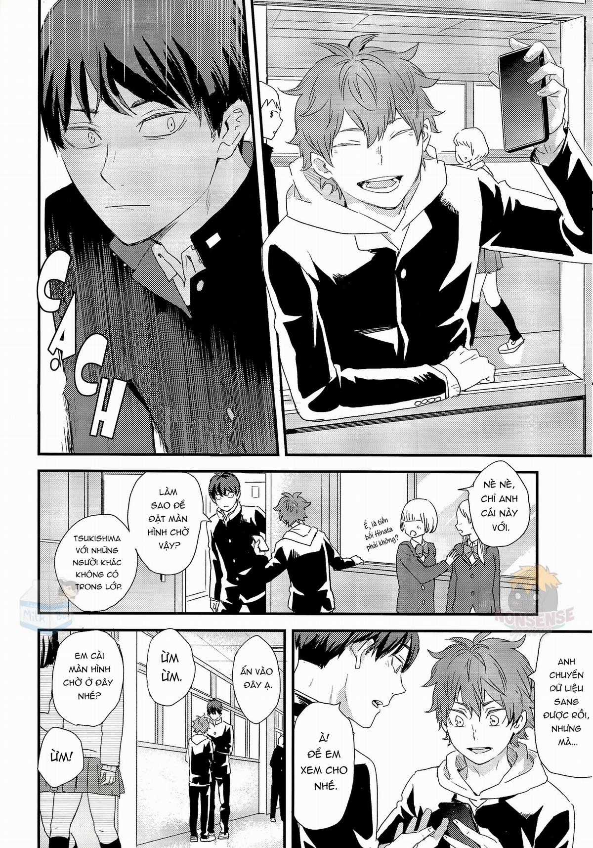 [KAGEHINA DOUJINSHI] - CÁ BƠI TRÊN TRỜI Chapter 2 trang 8