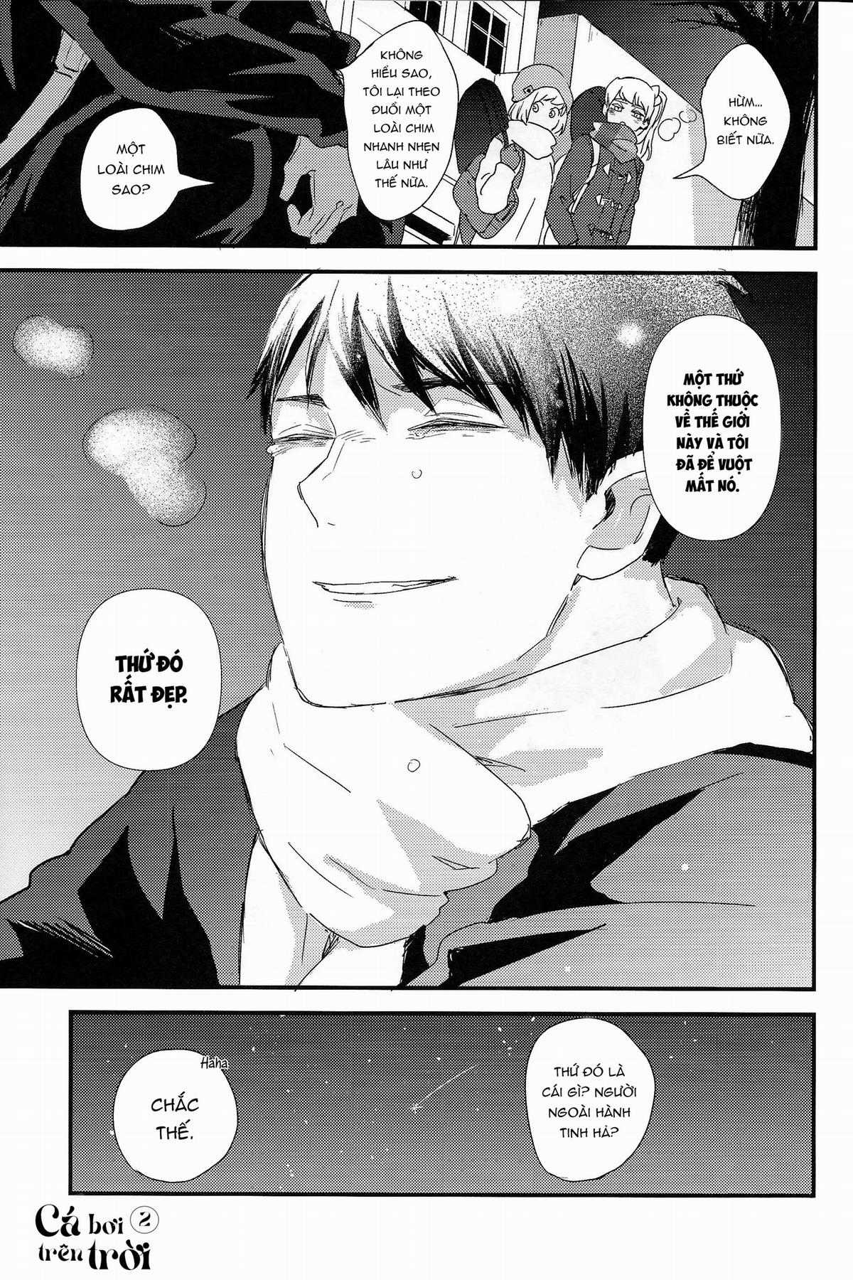 [KAGEHINA DOUJINSHI] - CÁ BƠI TRÊN TRỜI Chapter 2 trang 89