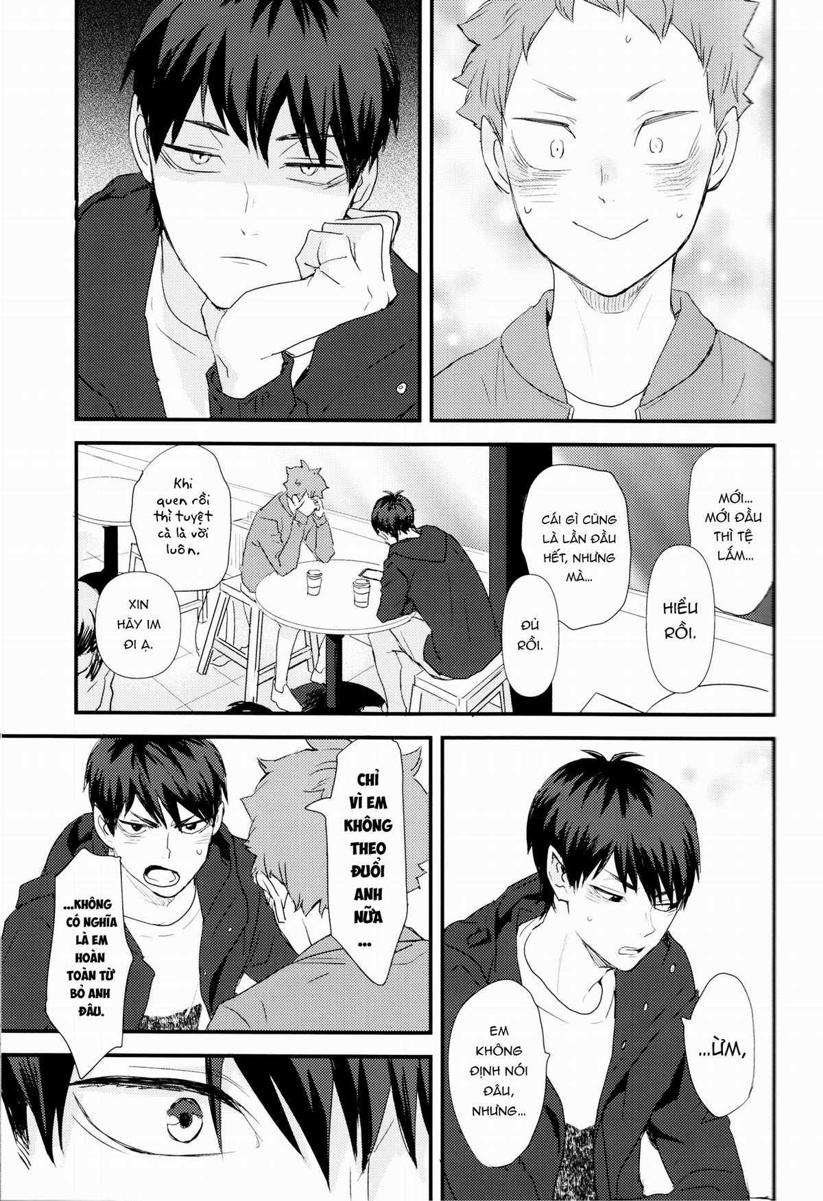 [KAGEHINA DOUJINSHI] - CÁ BƠI TRÊN TRỜI Chapter 3 trang 11
