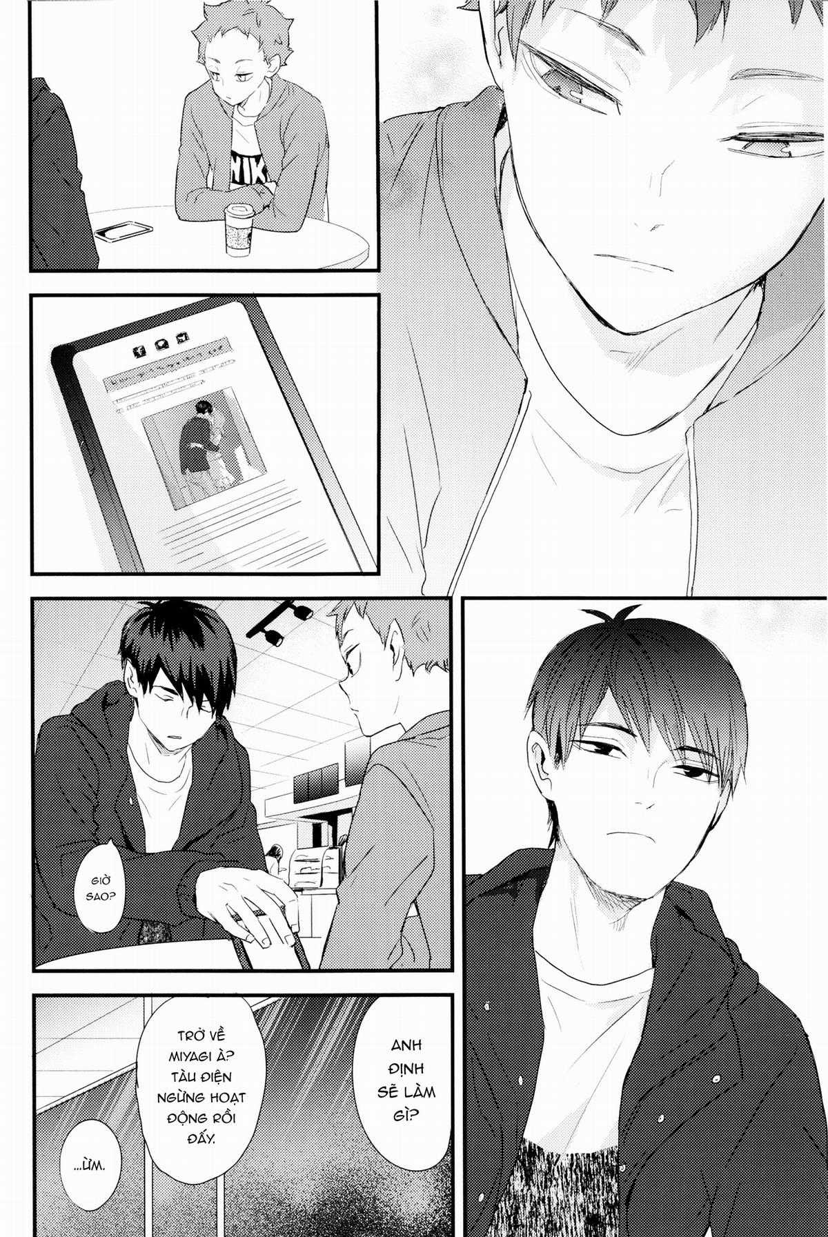 [KAGEHINA DOUJINSHI] - CÁ BƠI TRÊN TRỜI Chapter 3 trang 12