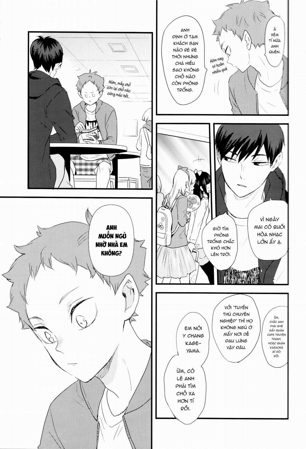 [KAGEHINA DOUJINSHI] - CÁ BƠI TRÊN TRỜI Chapter 3 trang 13
