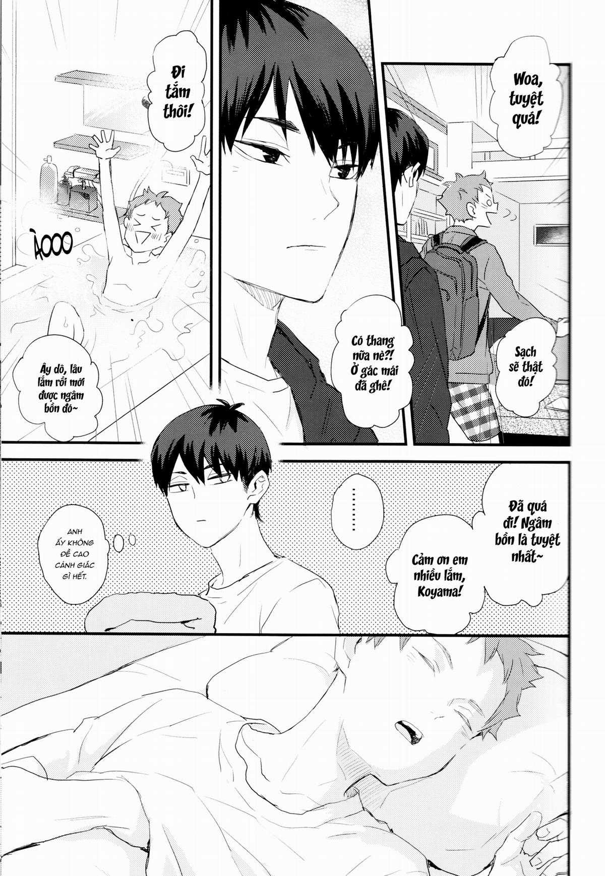 [KAGEHINA DOUJINSHI] - CÁ BƠI TRÊN TRỜI Chapter 3 trang 15