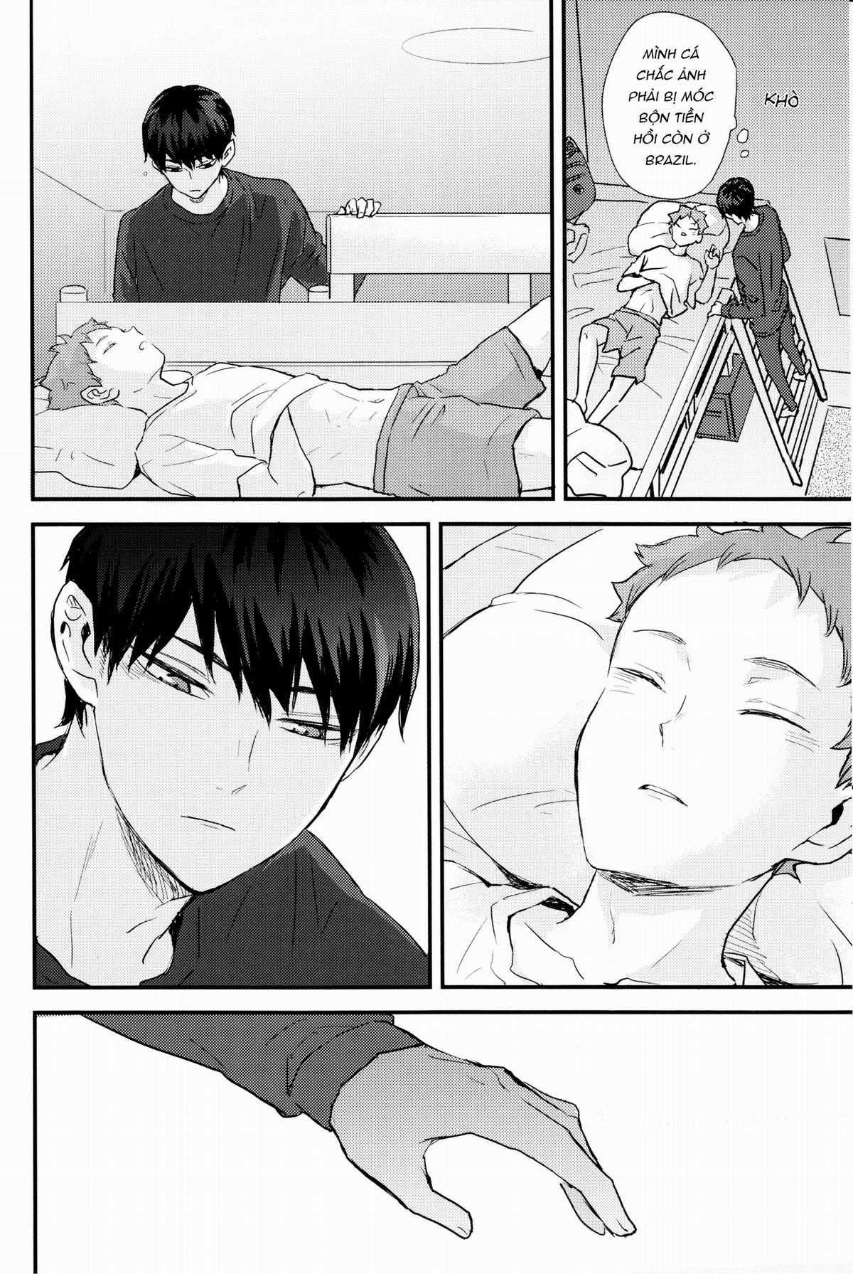 [KAGEHINA DOUJINSHI] - CÁ BƠI TRÊN TRỜI Chapter 3 trang 16