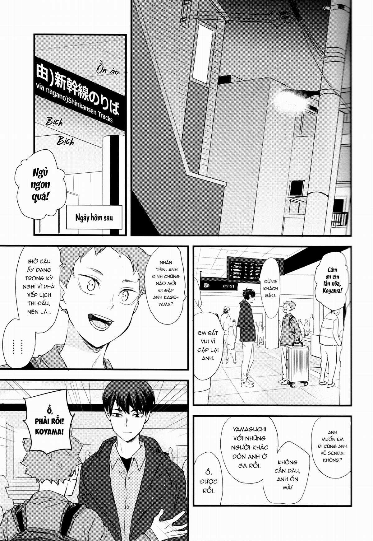 [KAGEHINA DOUJINSHI] - CÁ BƠI TRÊN TRỜI Chapter 3 trang 17