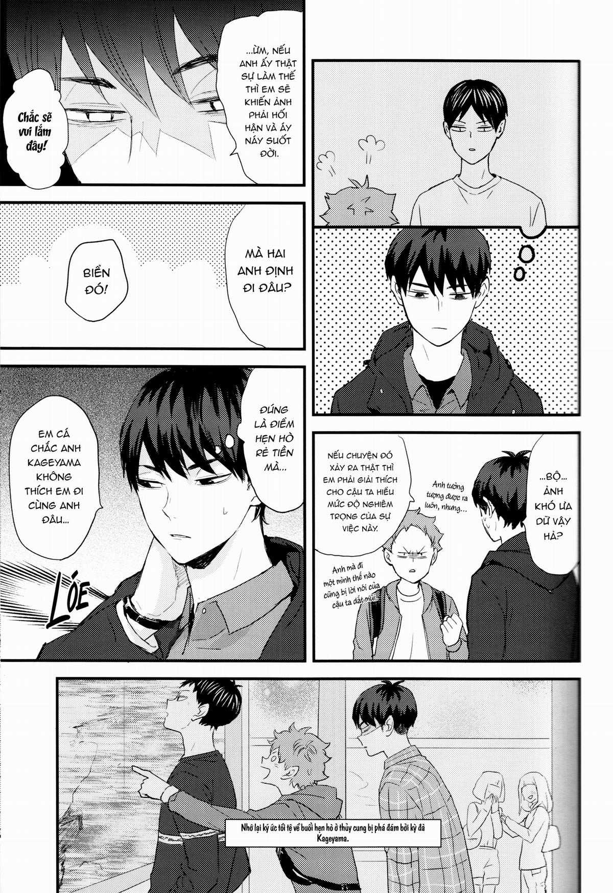 [KAGEHINA DOUJINSHI] - CÁ BƠI TRÊN TRỜI Chapter 3 trang 19