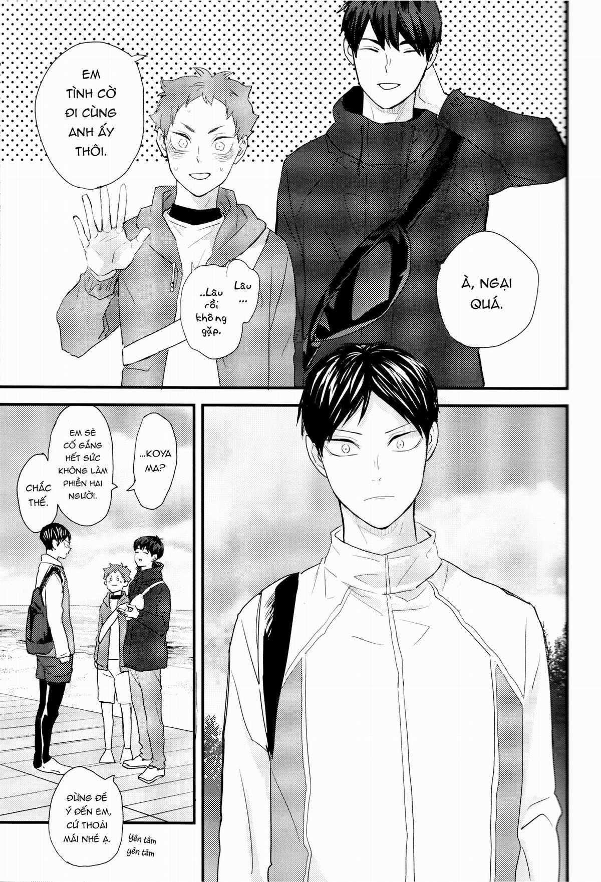 [KAGEHINA DOUJINSHI] - CÁ BƠI TRÊN TRỜI Chapter 3 trang 21