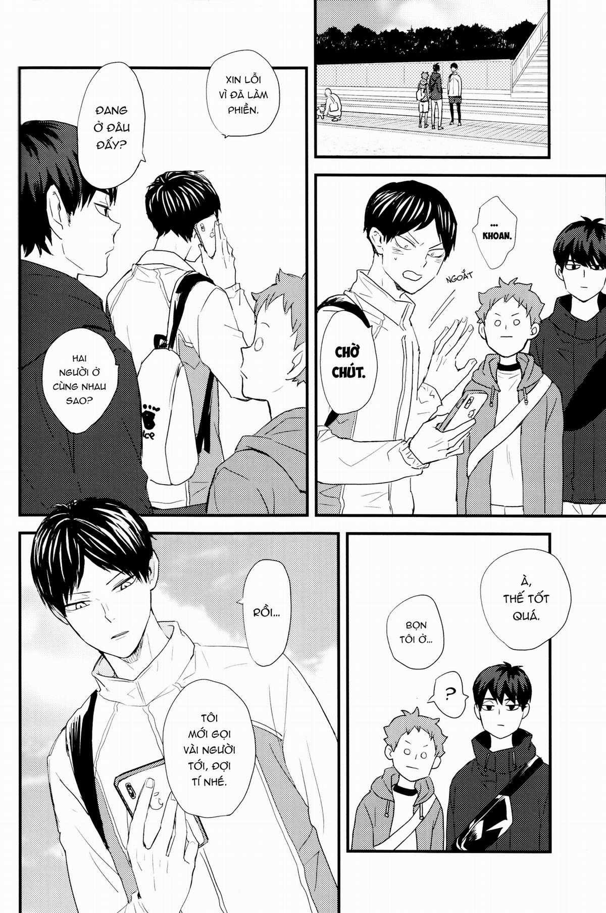 [KAGEHINA DOUJINSHI] - CÁ BƠI TRÊN TRỜI Chapter 3 trang 22