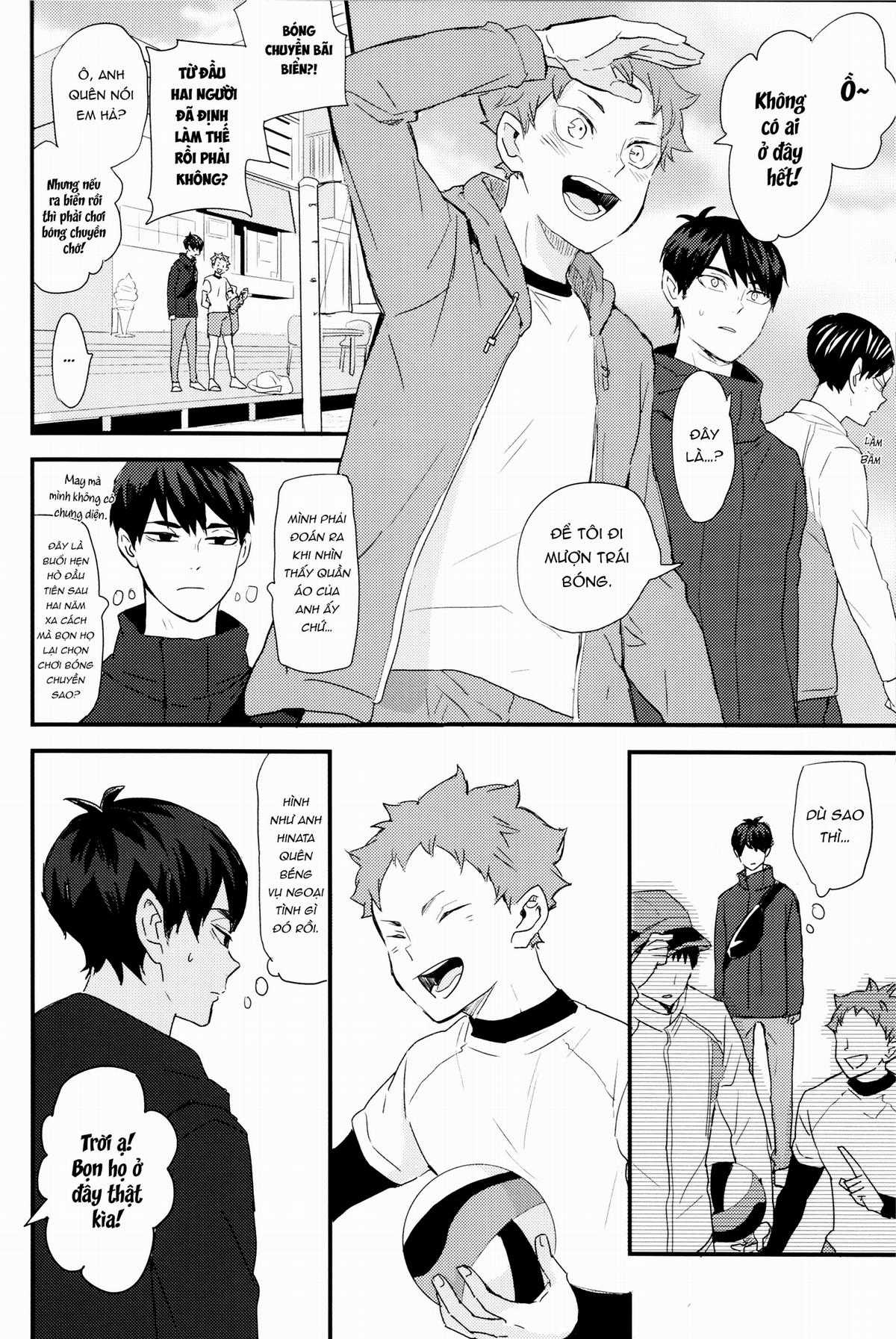 [KAGEHINA DOUJINSHI] - CÁ BƠI TRÊN TRỜI Chapter 3 trang 24
