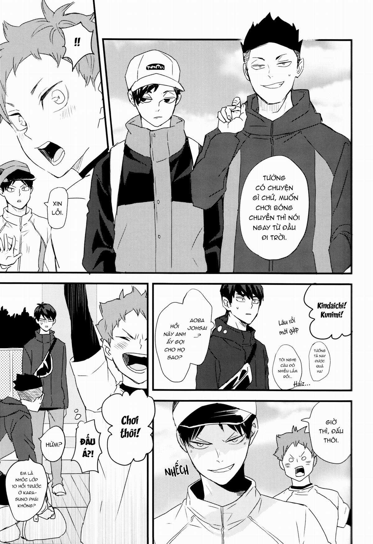 [KAGEHINA DOUJINSHI] - CÁ BƠI TRÊN TRỜI Chapter 3 trang 25
