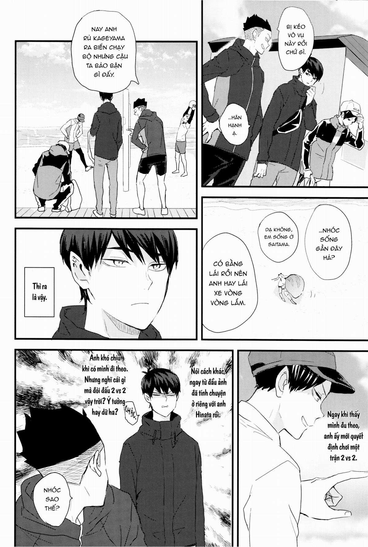 [KAGEHINA DOUJINSHI] - CÁ BƠI TRÊN TRỜI Chapter 3 trang 26