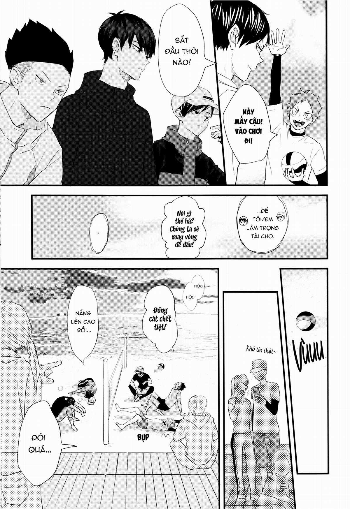 [KAGEHINA DOUJINSHI] - CÁ BƠI TRÊN TRỜI Chapter 3 trang 27