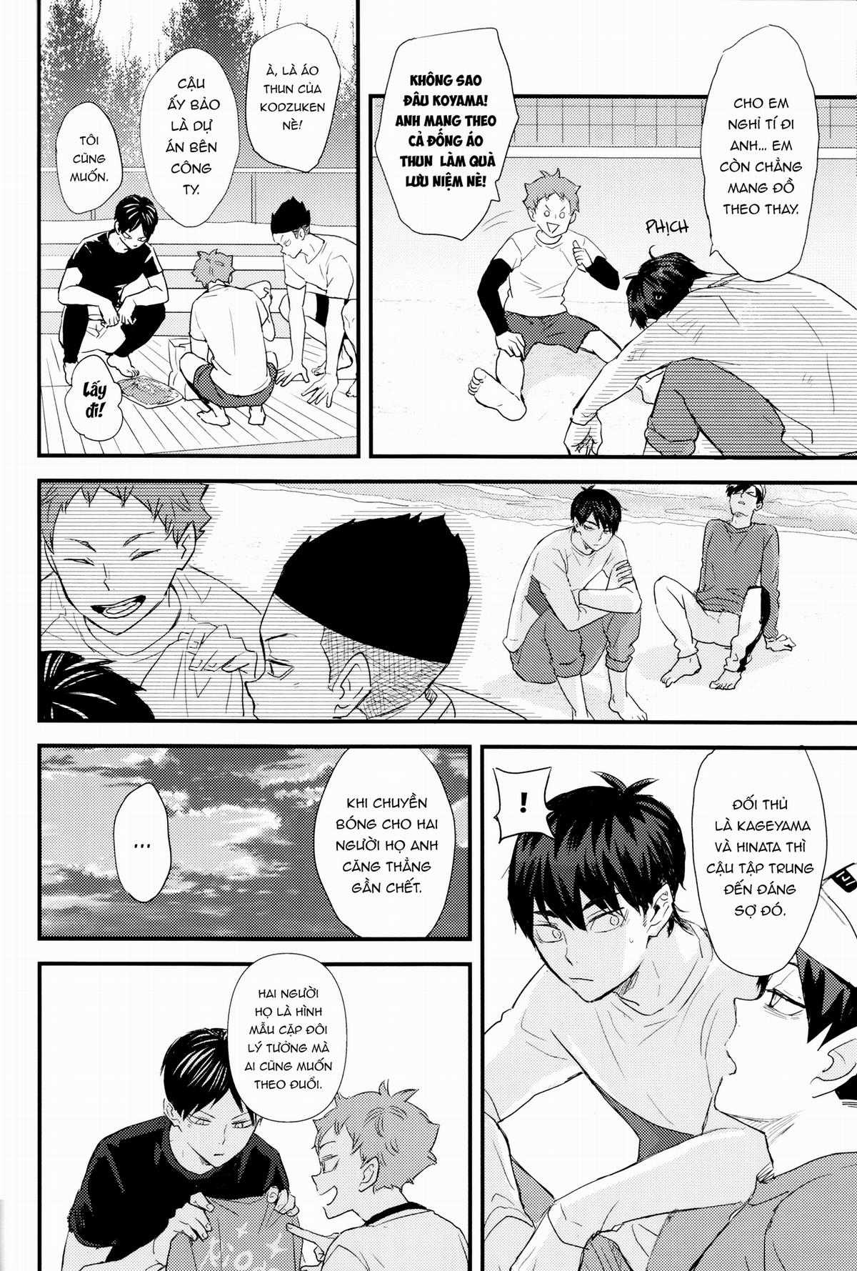 [KAGEHINA DOUJINSHI] - CÁ BƠI TRÊN TRỜI Chapter 3 trang 28