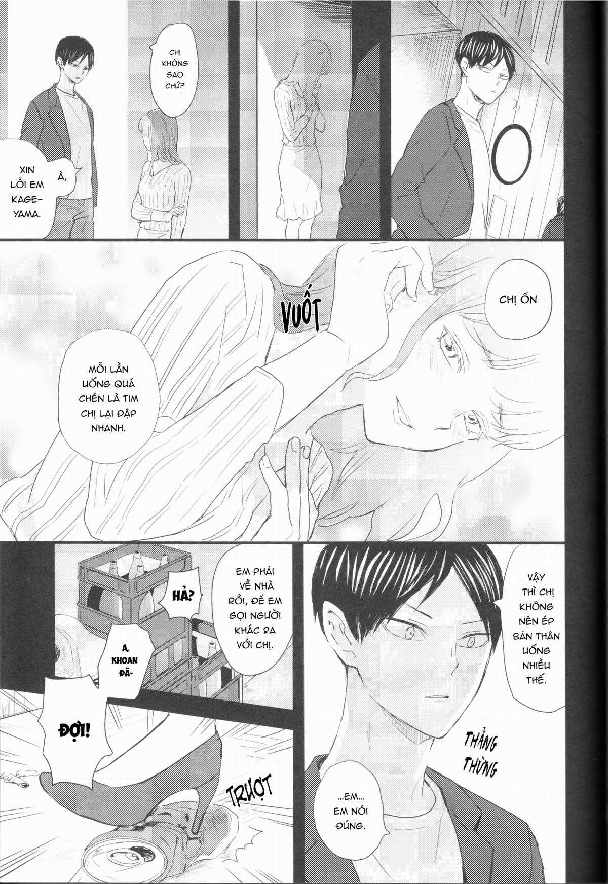 [KAGEHINA DOUJINSHI] - CÁ BƠI TRÊN TRỜI Chapter 3 trang 33