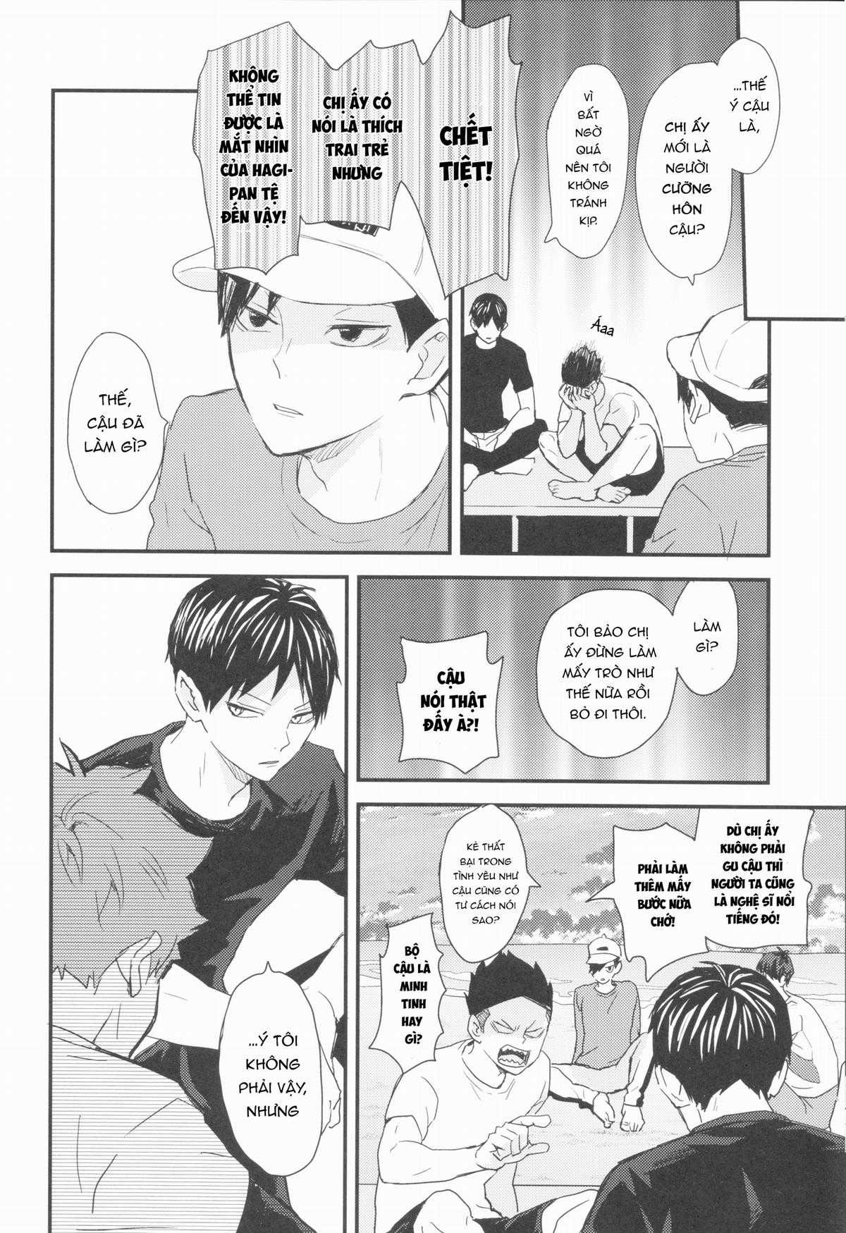 [KAGEHINA DOUJINSHI] - CÁ BƠI TRÊN TRỜI Chapter 3 trang 36