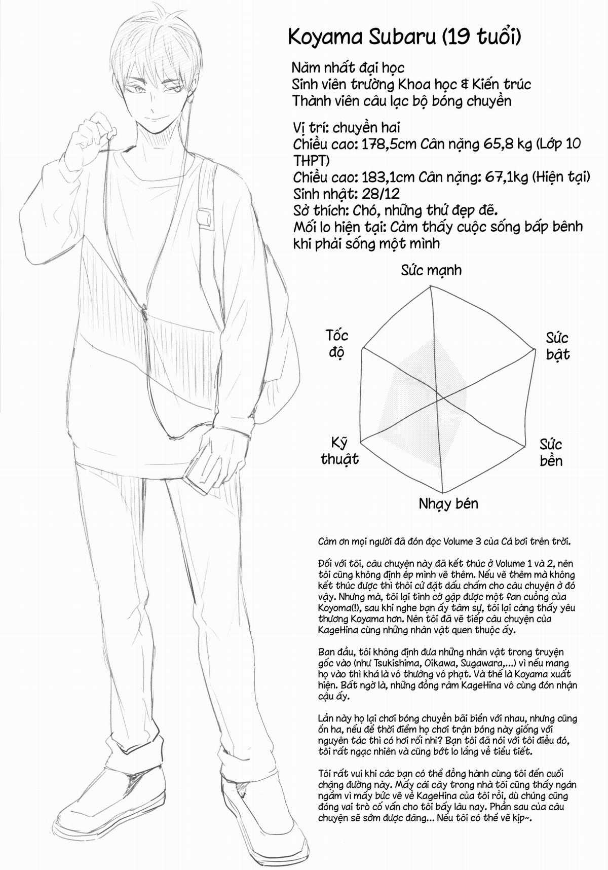 [KAGEHINA DOUJINSHI] - CÁ BƠI TRÊN TRỜI Chapter 3 trang 39