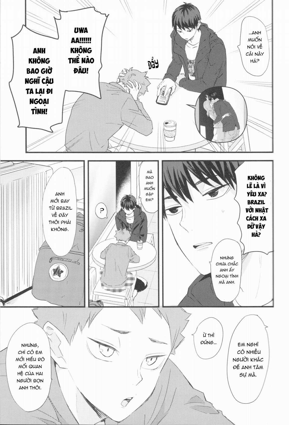 [KAGEHINA DOUJINSHI] - CÁ BƠI TRÊN TRỜI Chapter 3 trang 7