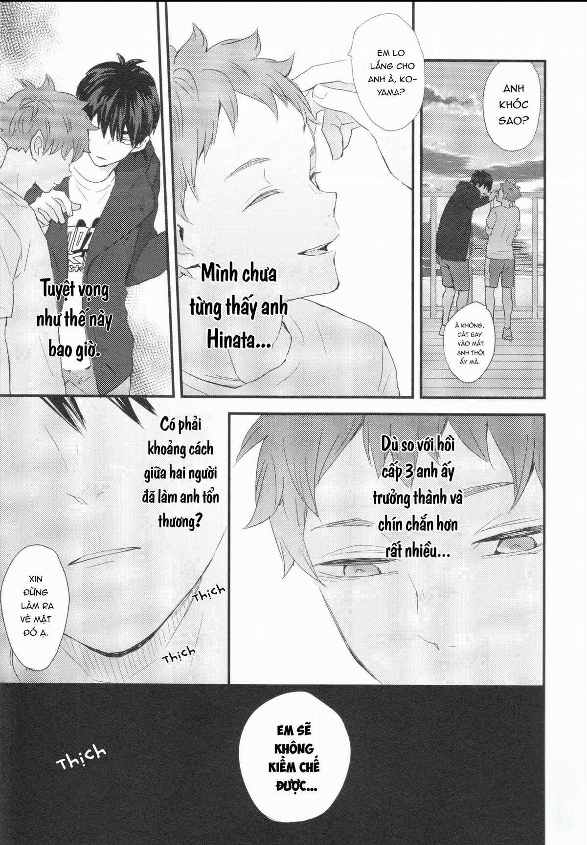 [KAGEHINA DOUJINSHI] - CÁ BƠI TRÊN TRỜI Chapter 4 trang 10