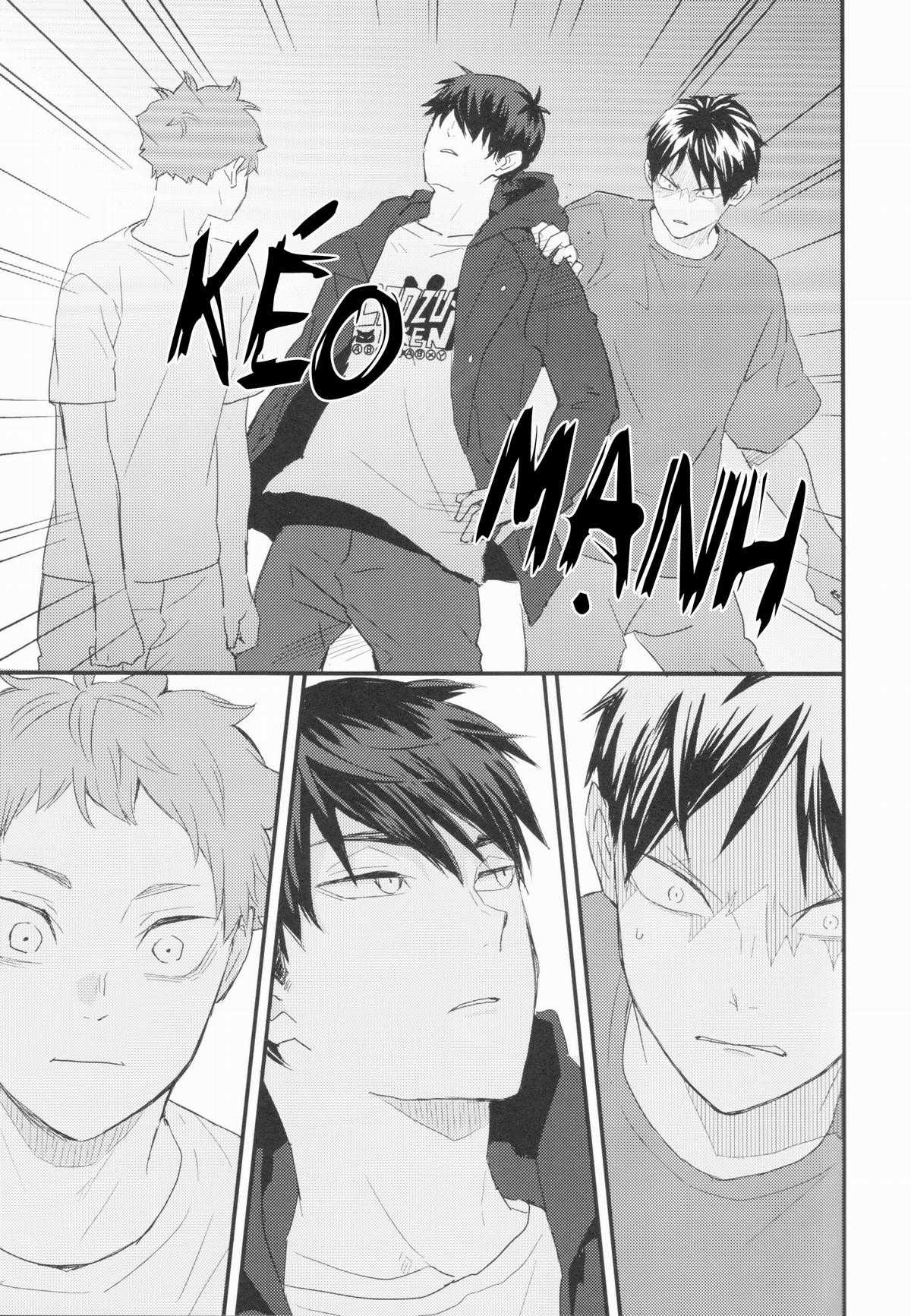 [KAGEHINA DOUJINSHI] - CÁ BƠI TRÊN TRỜI Chapter 4 trang 12
