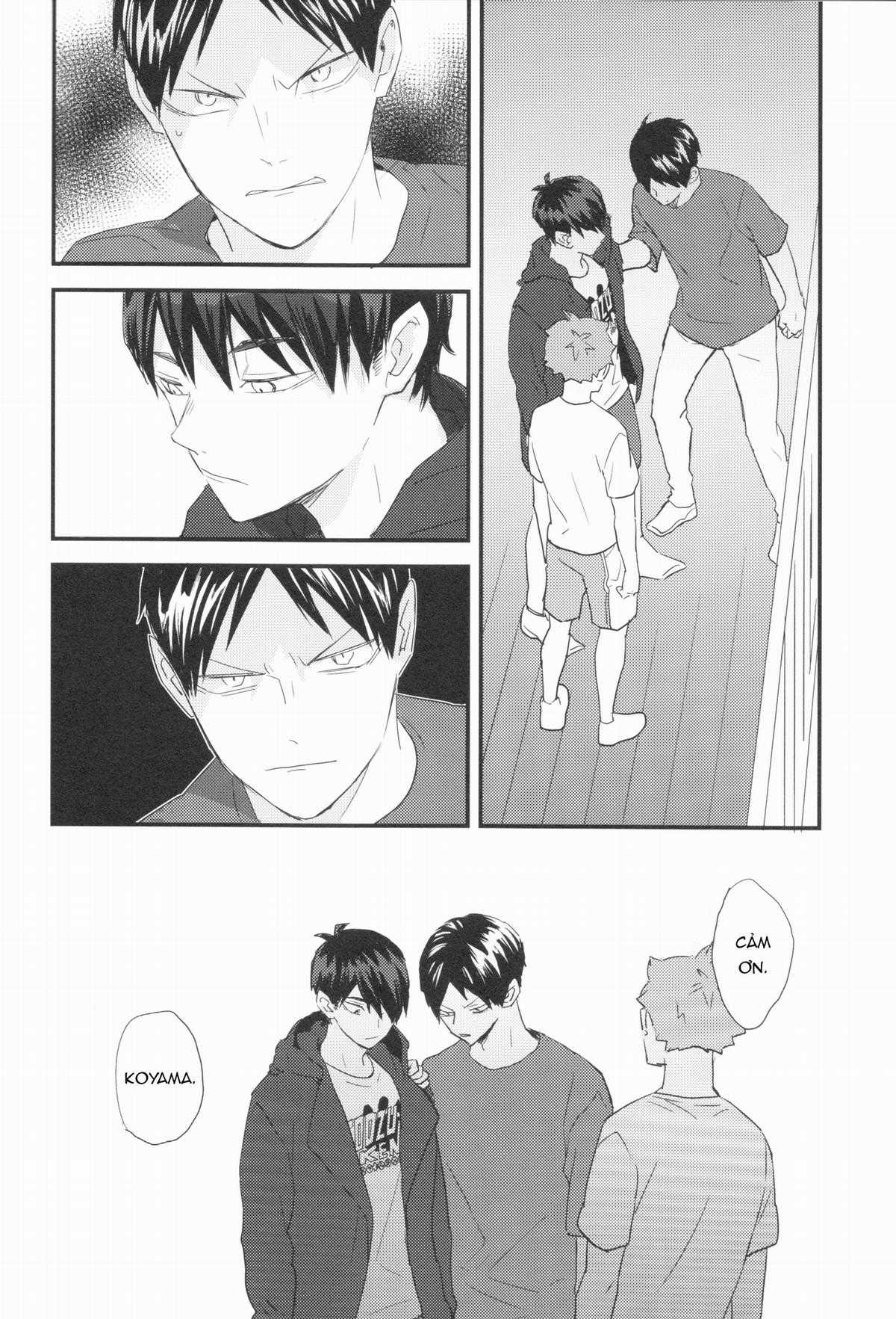 [KAGEHINA DOUJINSHI] - CÁ BƠI TRÊN TRỜI Chapter 4 trang 13