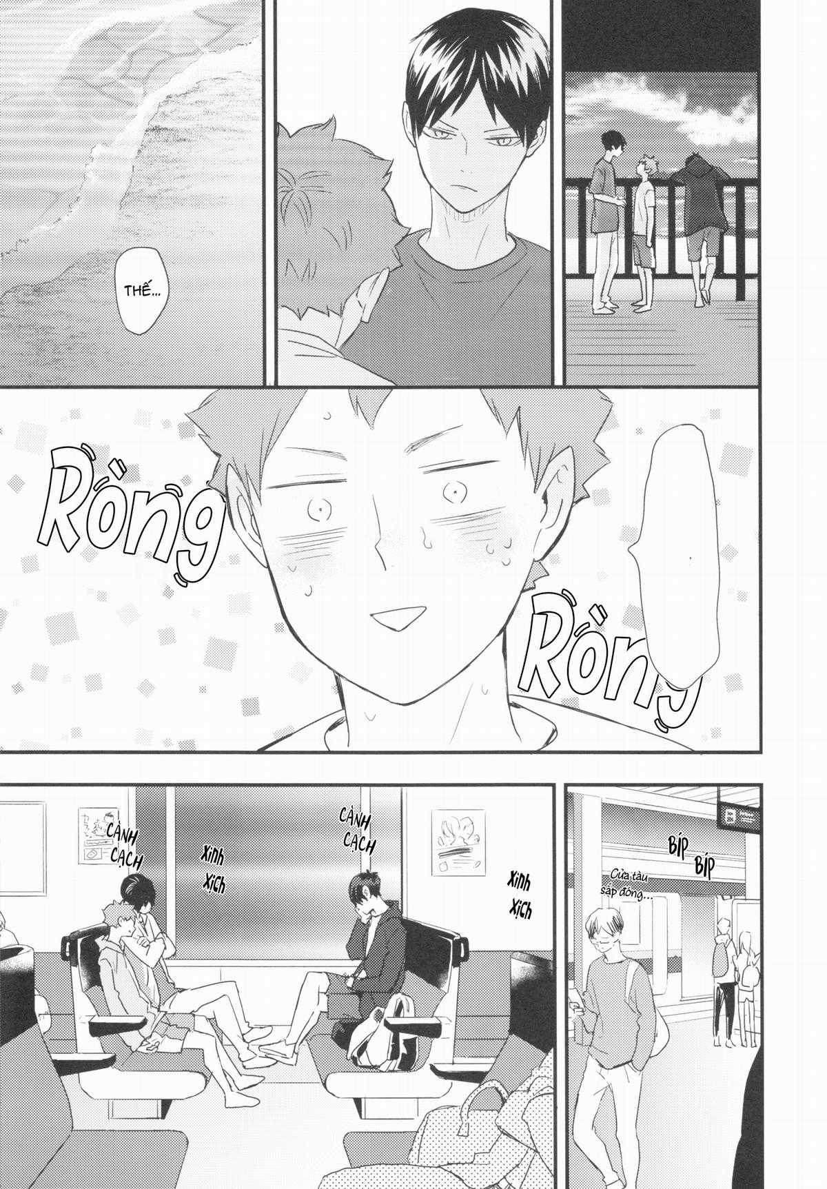 [KAGEHINA DOUJINSHI] - CÁ BƠI TRÊN TRỜI Chapter 4 trang 16