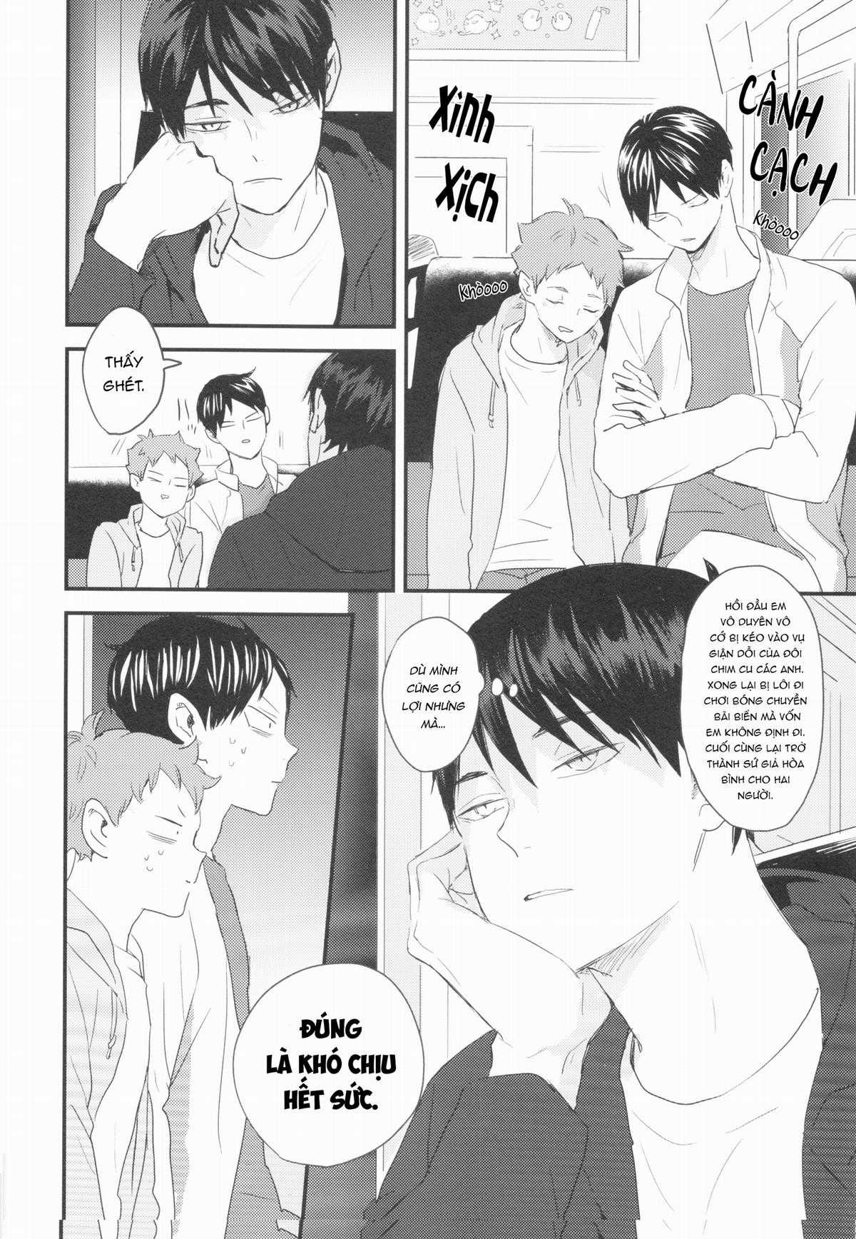 [KAGEHINA DOUJINSHI] - CÁ BƠI TRÊN TRỜI Chapter 4 trang 17